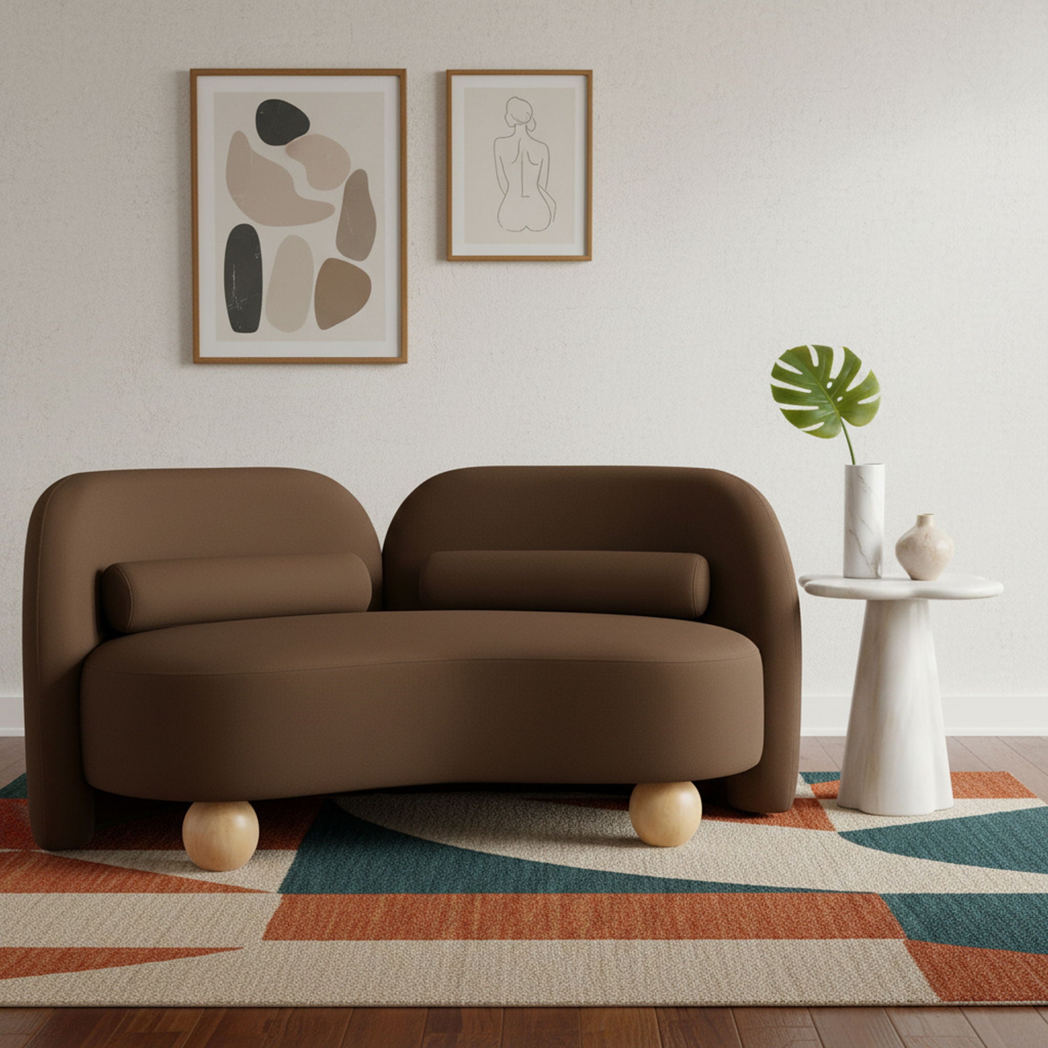 Daphne - Velvet Loveseat - Urban Living Furniture (Los Angeles, CA)
