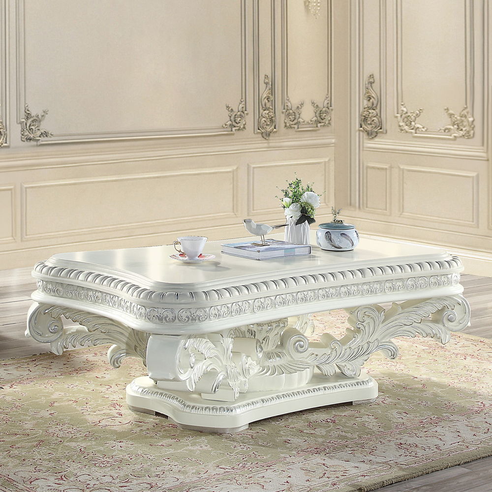 Vanaheim - Coffee Table - Antique White - Urban Living Furniture (Los Angeles, CA)