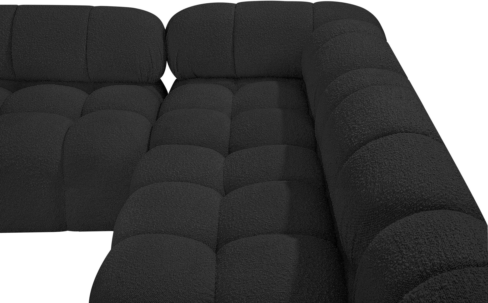 Ames - 7 Piece Boucle Fabric Modular Sectional - Urban Living Furniture (Los Angeles, CA)