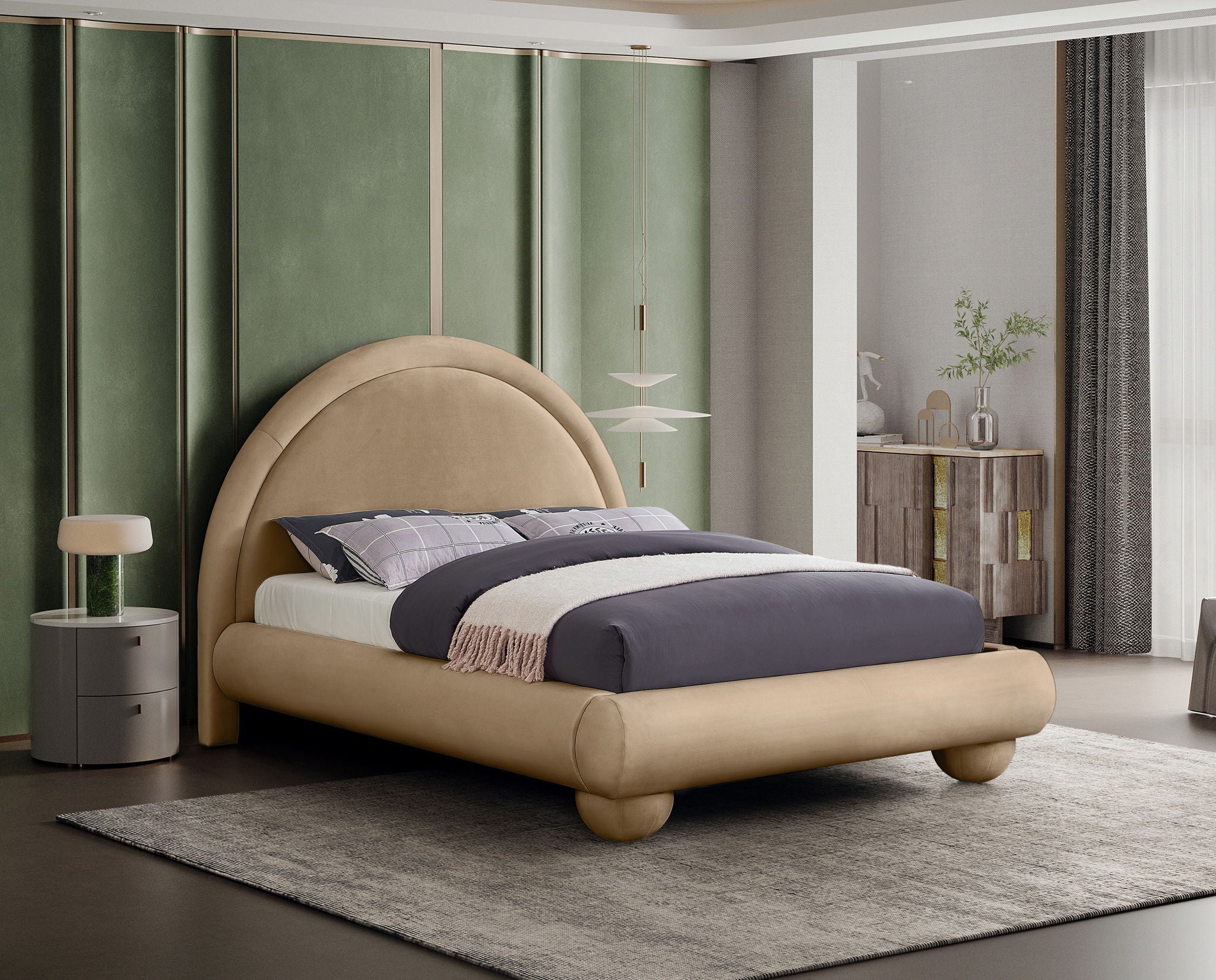 Madrid - Upholstered Bed - Urban Living Furniture (Los Angeles, CA)