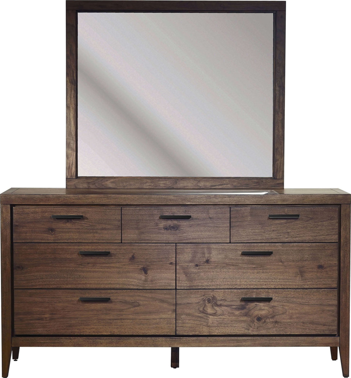 Boracay - Seven Drawer Walnut Dresser - Wild Oats Brown (2024)