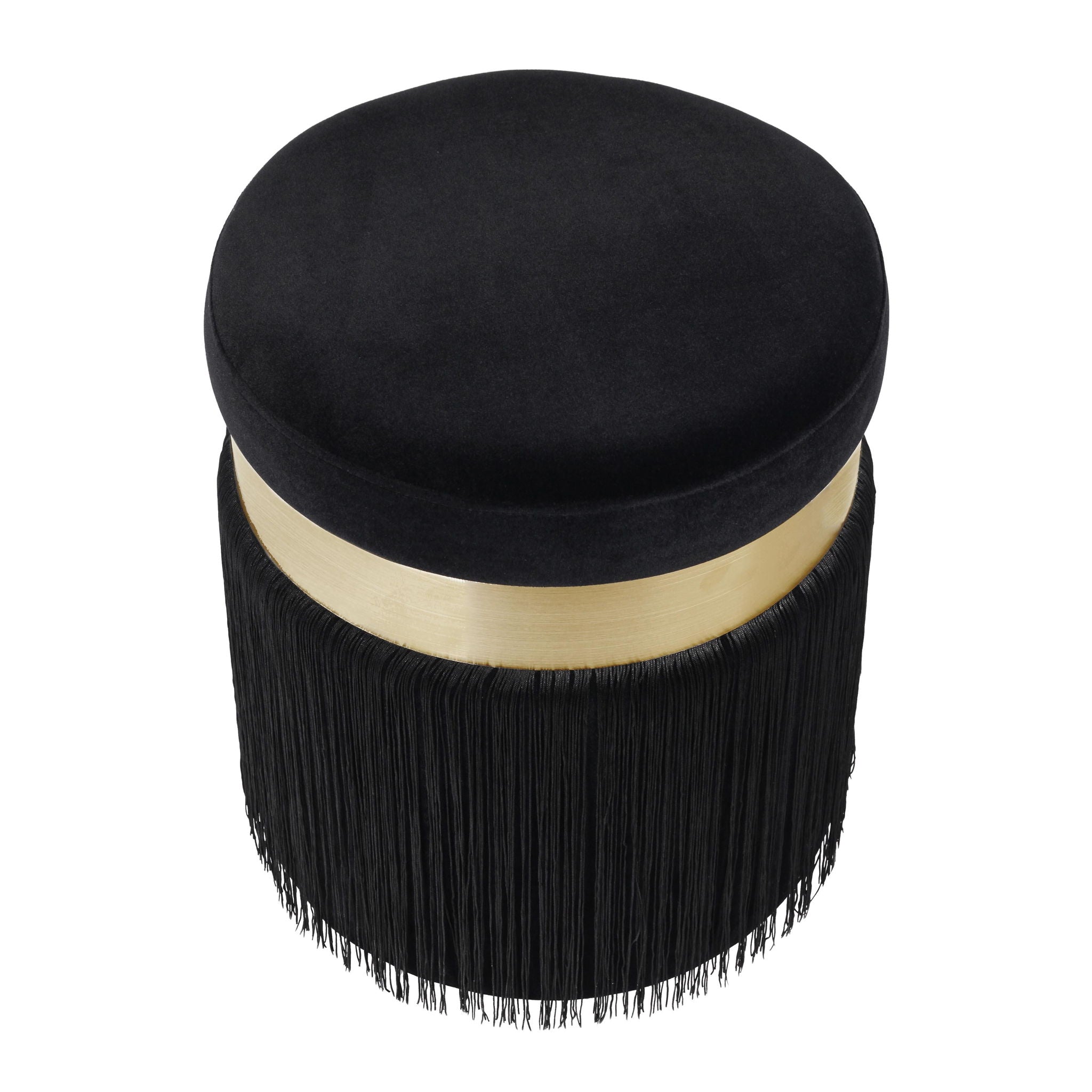 Melody - Tasseled Ottoman - Urban Living Furniture (Los Angeles, CA)