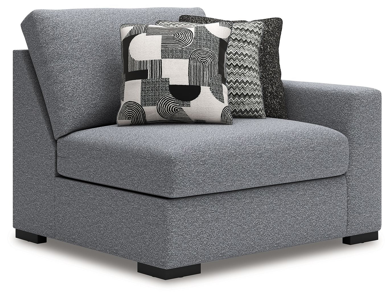 Bealton - Salt And Pepper - RAF Corner Chair - Urban Living Furniture (Los Angeles, CA)