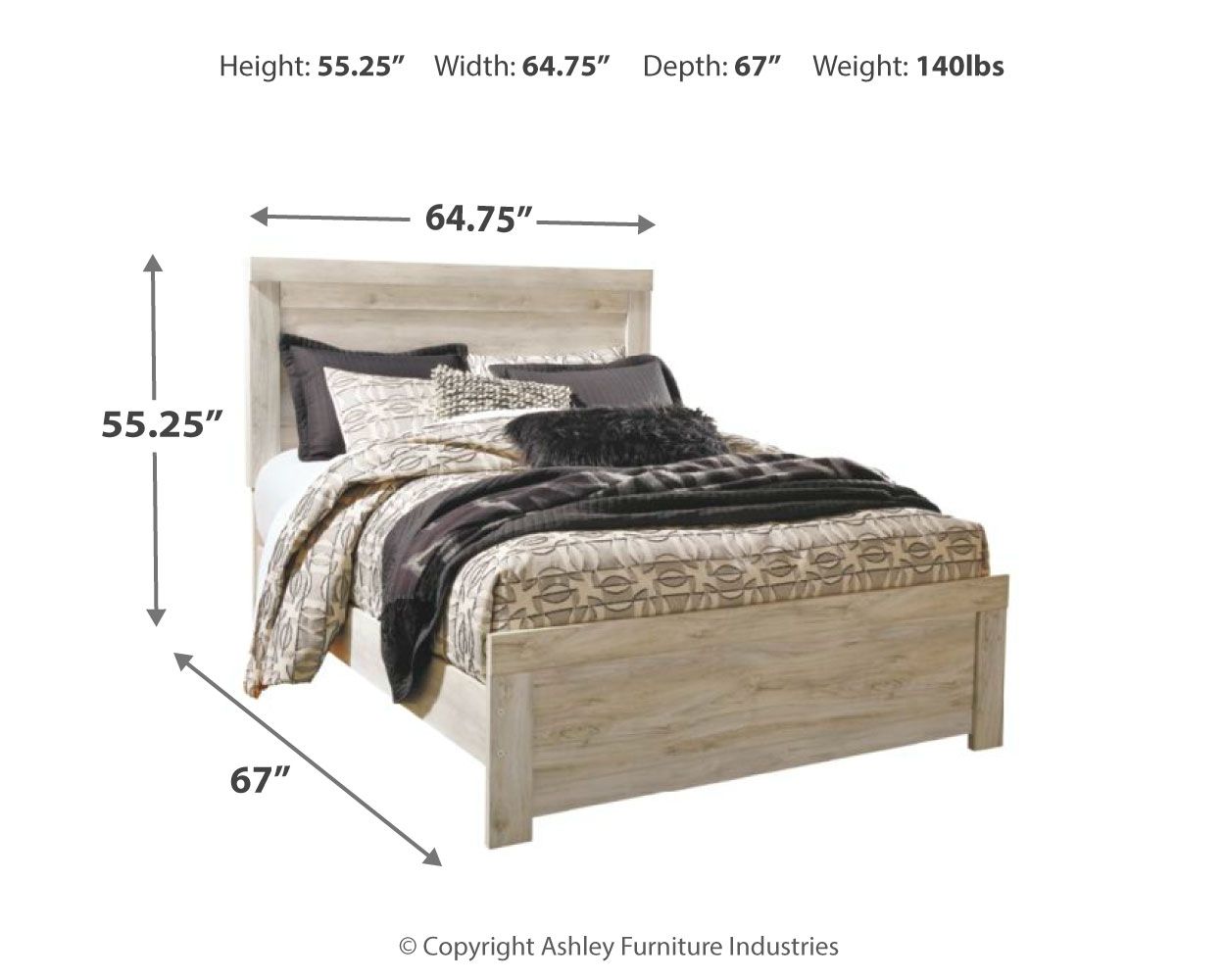 Bellaby - Panel Bed - Urban Living Furniture (Los Angeles, CA)
