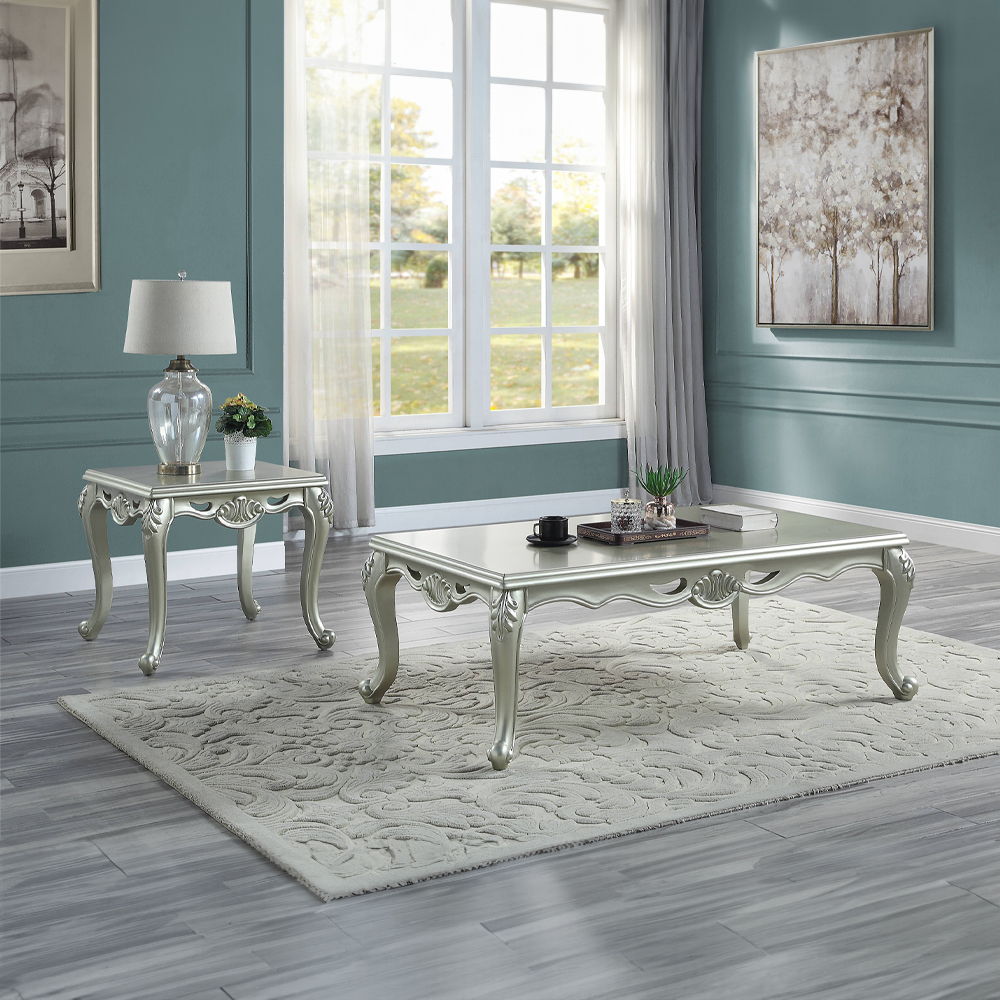 Qunsia - End Table - Champagne - Urban Living Furniture (Los Angeles, CA)