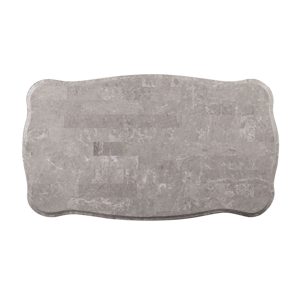 Ariadne - Coffee Table - Marble Top & Platinum - Urban Living Furniture (Los Angeles, CA)