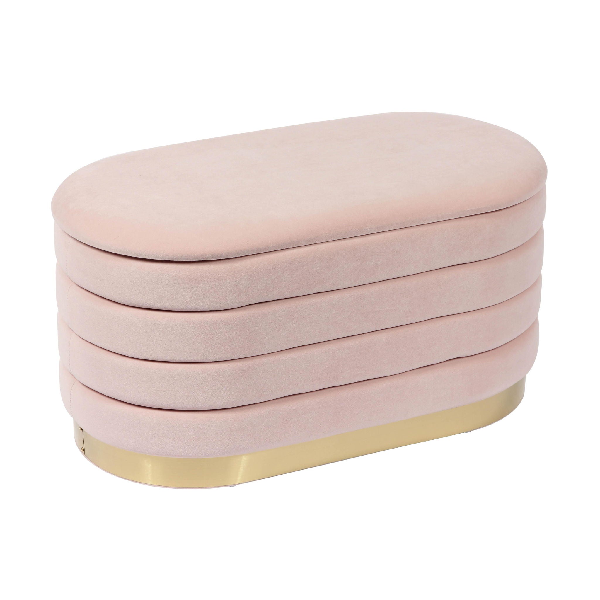Lillian - Velvet Storage Bench - Urban Living Furniture (Los Angeles, CA)