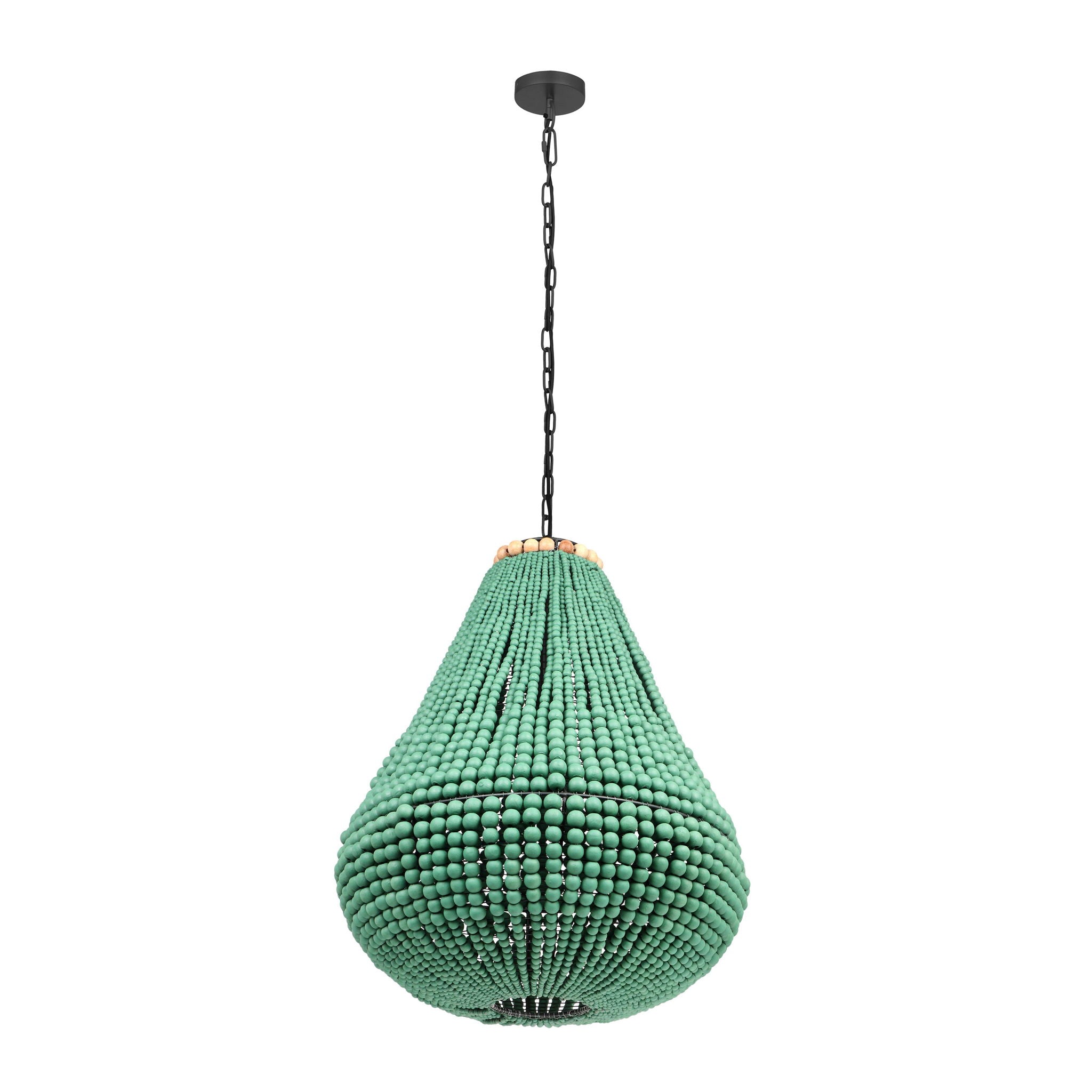 Palani - Bead Chandelier - Green - Urban Living Furniture (Los Angeles, CA)