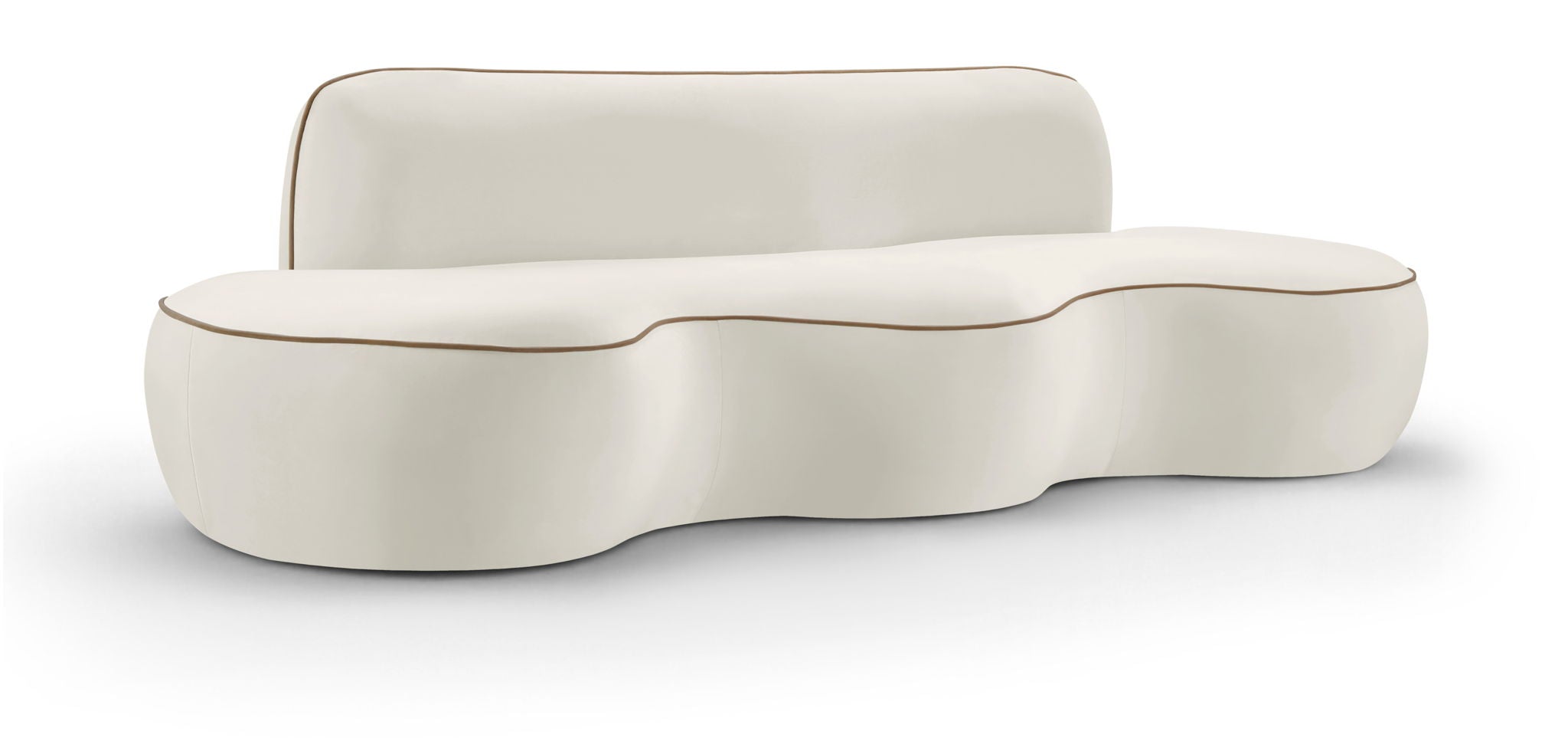 Swerve - Velvet 101" Upholstered Sofa - Urban Living Furniture (Los Angeles, CA)