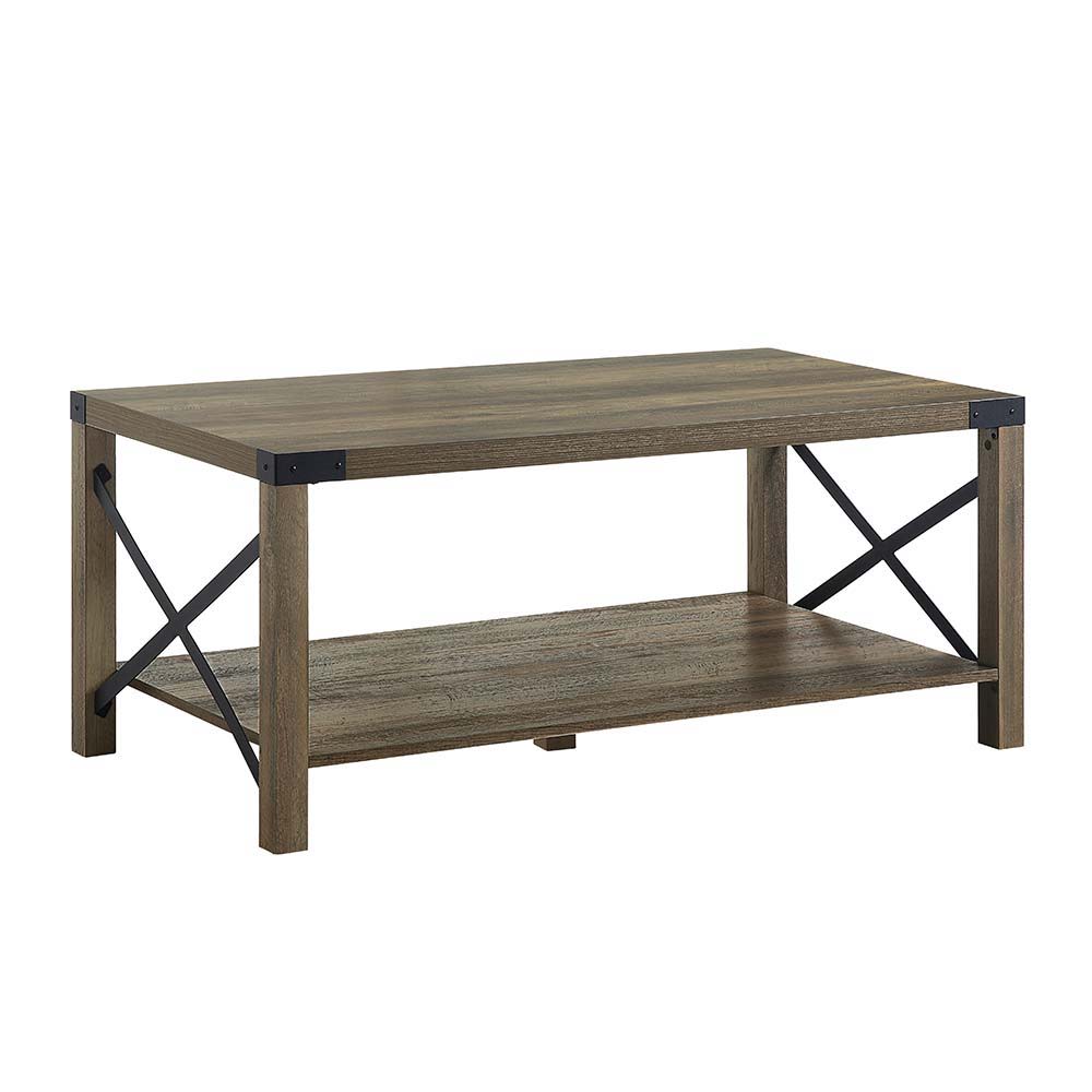 Abiram - Coffee Table - Rustic Oak Finish - Urban Living Furniture (Los Angeles, CA)