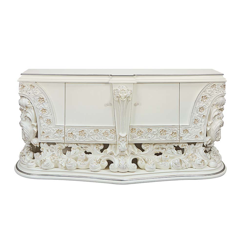 Adara - Server - Antique White Finish - Urban Living Furniture (Los Angeles, CA)