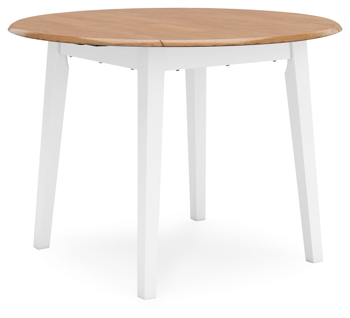 Gesthaven - Round Dining Room Drop Leaf Table Set - Urban Living Furniture (Los Angeles, CA)