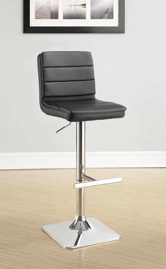 Bianca - Square Upholstered Adjustable Bar Stools (Set of 2) - Urban Living Furniture (Los Angeles, CA)