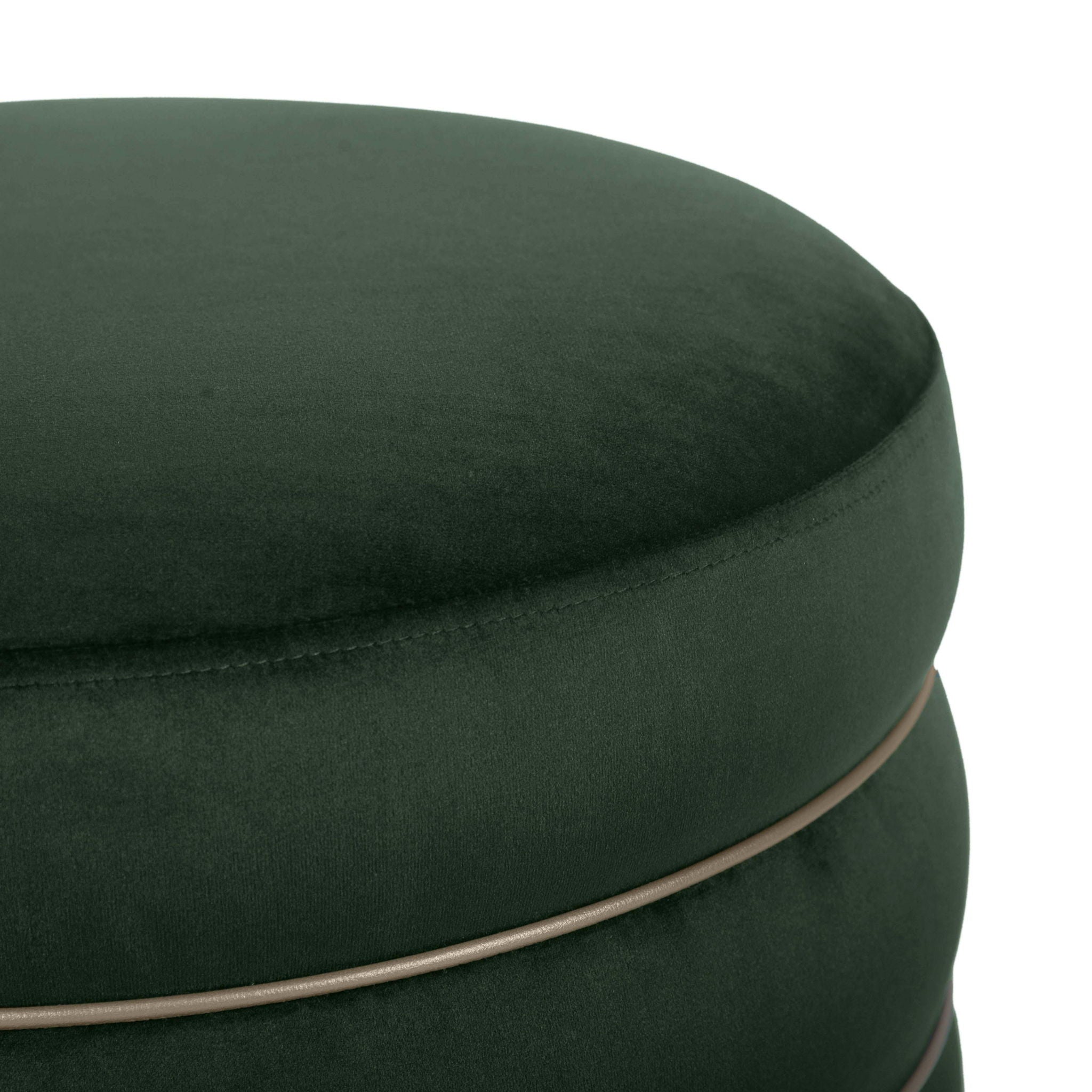 Lakka - Velvet Ottoman - Urban Living Furniture (Los Angeles, CA)