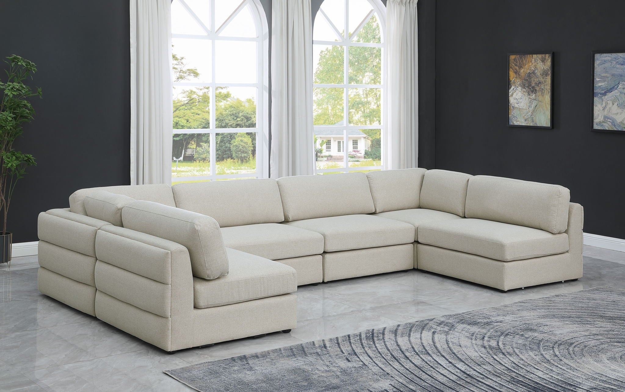 Beckham - 6 Piece Modular Sectional - Urban Living Furniture (Los Angeles, CA)