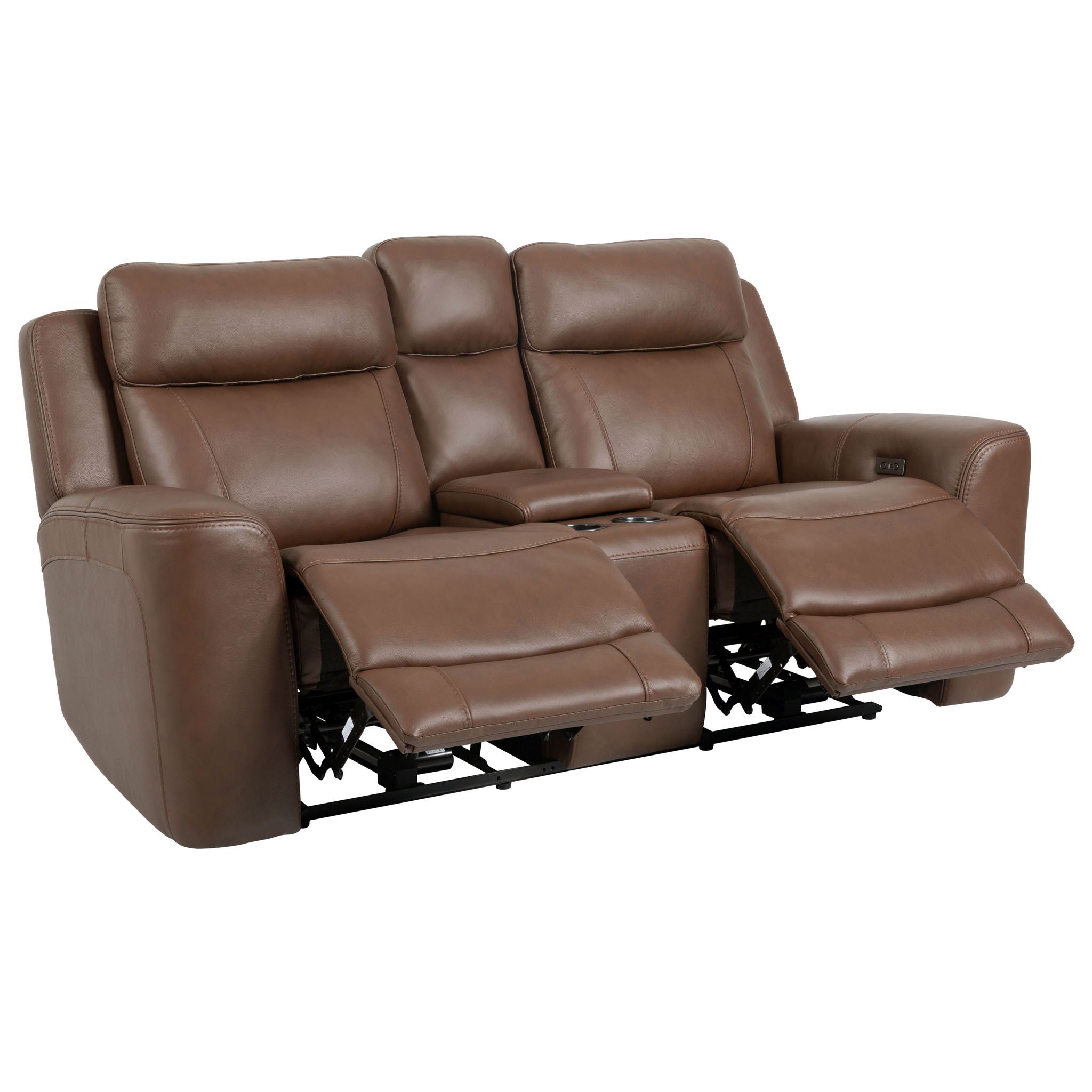 Calgary - Power Reclining Console Loveseat - Urban Living Furniture (Los Angeles, CA)
