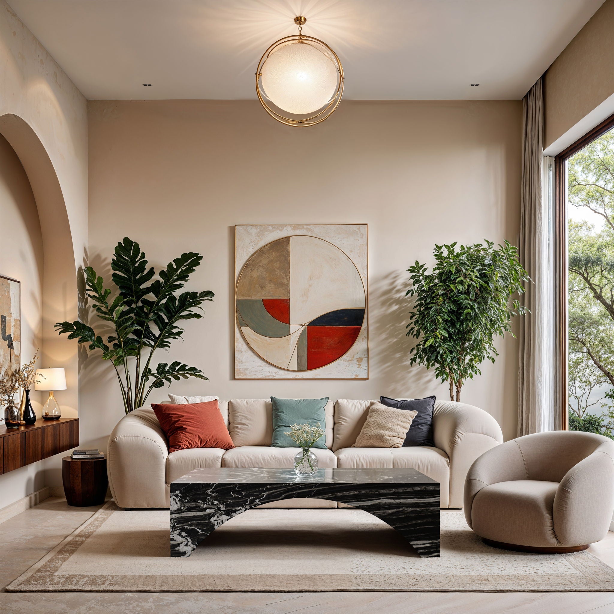 Palermo - Marble Coffee Table - Urban Living Furniture (Los Angeles, CA)