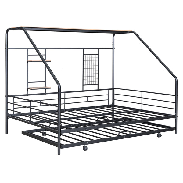 Playhouse Design Bed With Trundle