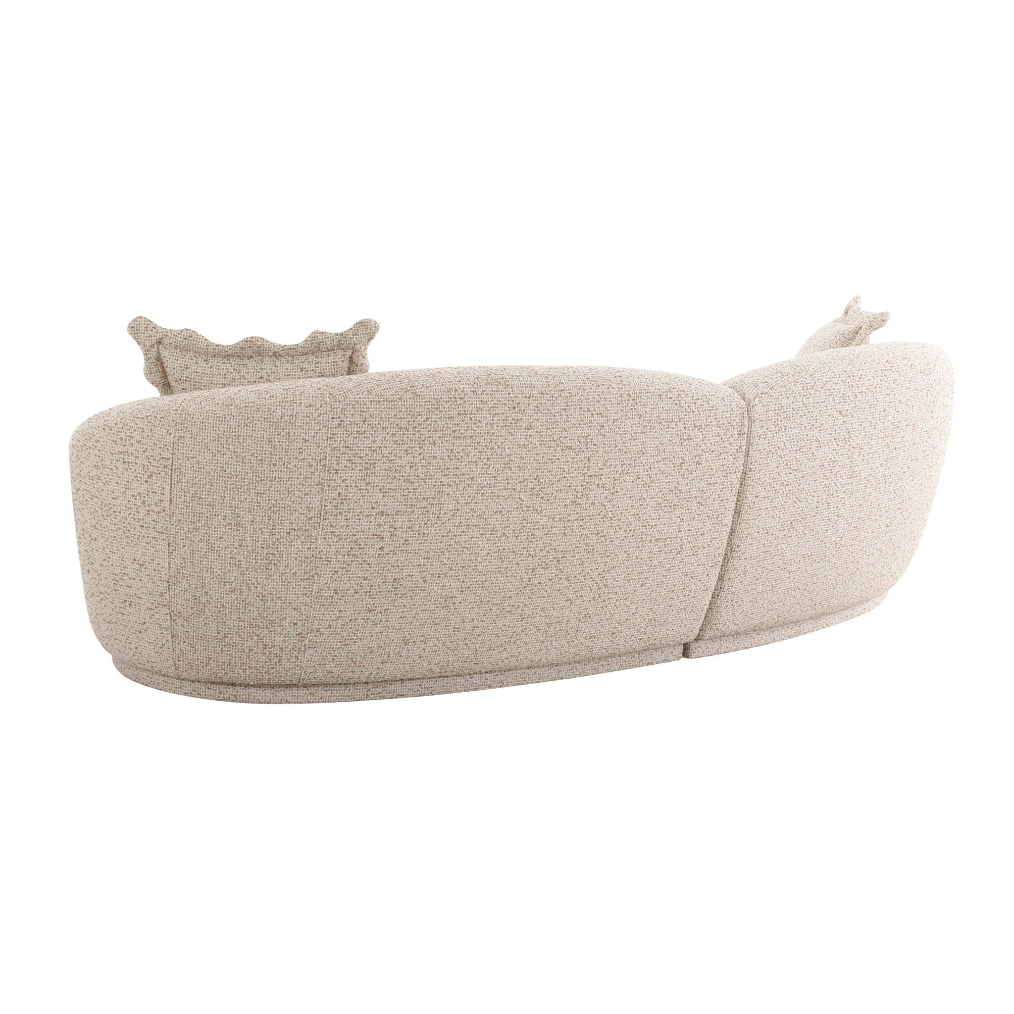 Marion - Textured Boucle Sectional - Two-Tone - Urban Living Furniture (Los Angeles, CA)
