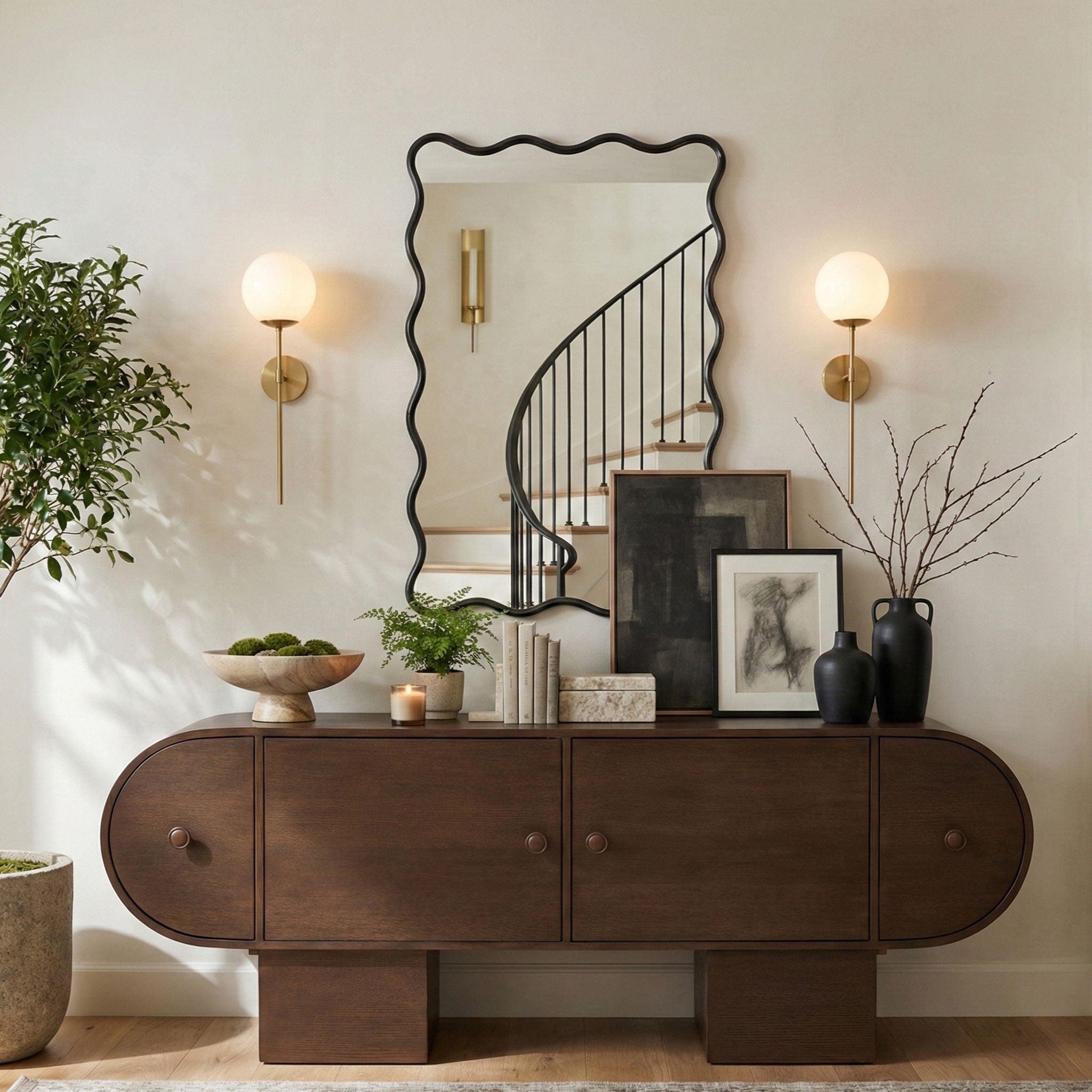 Foundry - Iron Mirror - Urban Living Furniture (Los Angeles, CA)