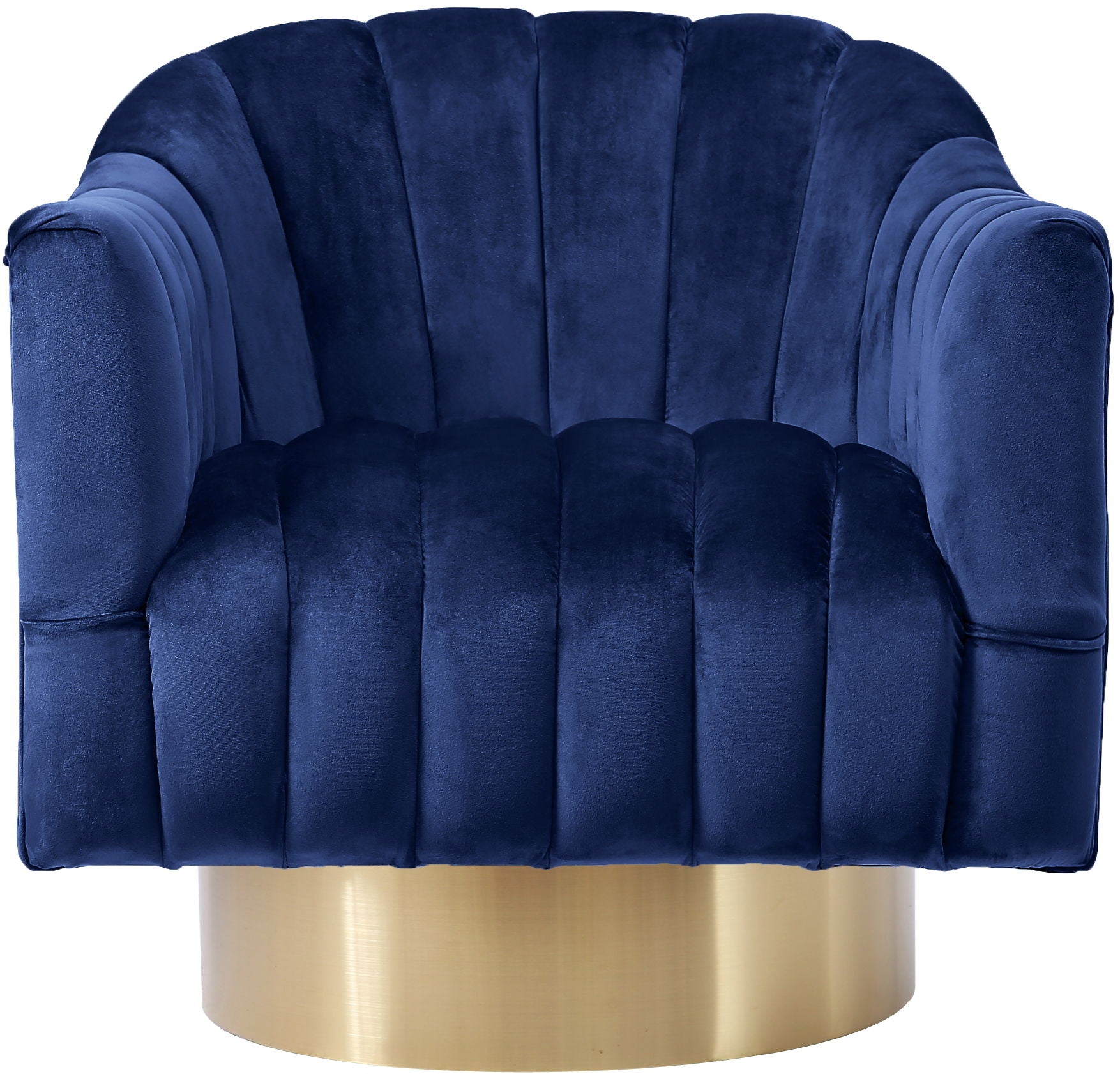 Farrah - Accent Chair with Gold Base - Urban Living Furniture (Los Angeles, CA)