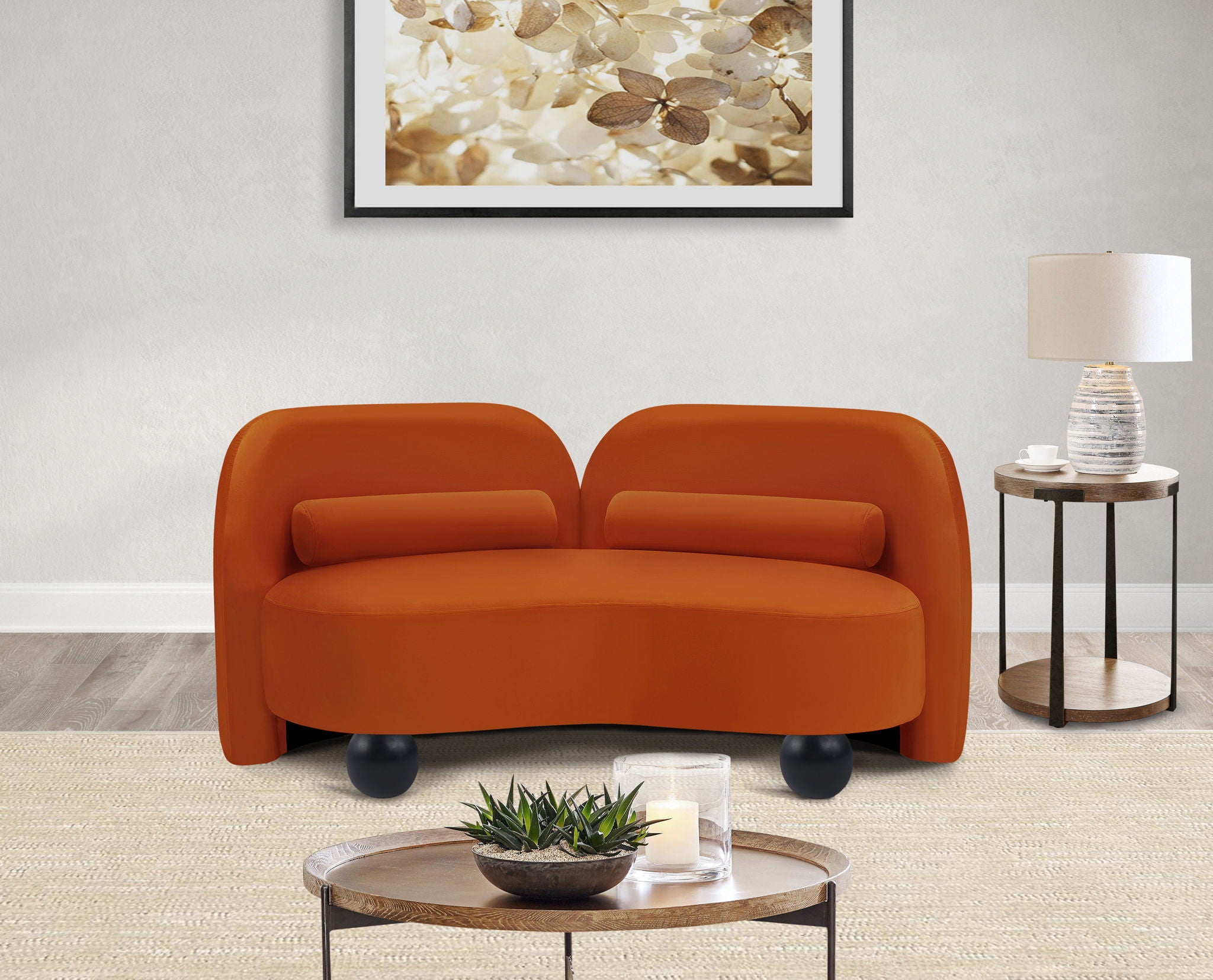 Daphne - Velvet Loveseat - Urban Living Furniture (Los Angeles, CA)