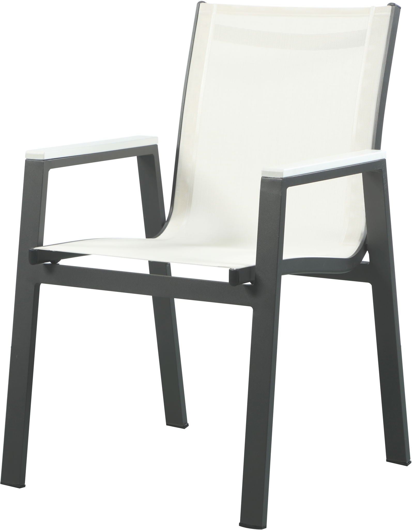 Nizuc - Outdoor Patio Dining Arm Chair With Gray Frame (Set of 2) - Urban Living Furniture (Los Angeles, CA)