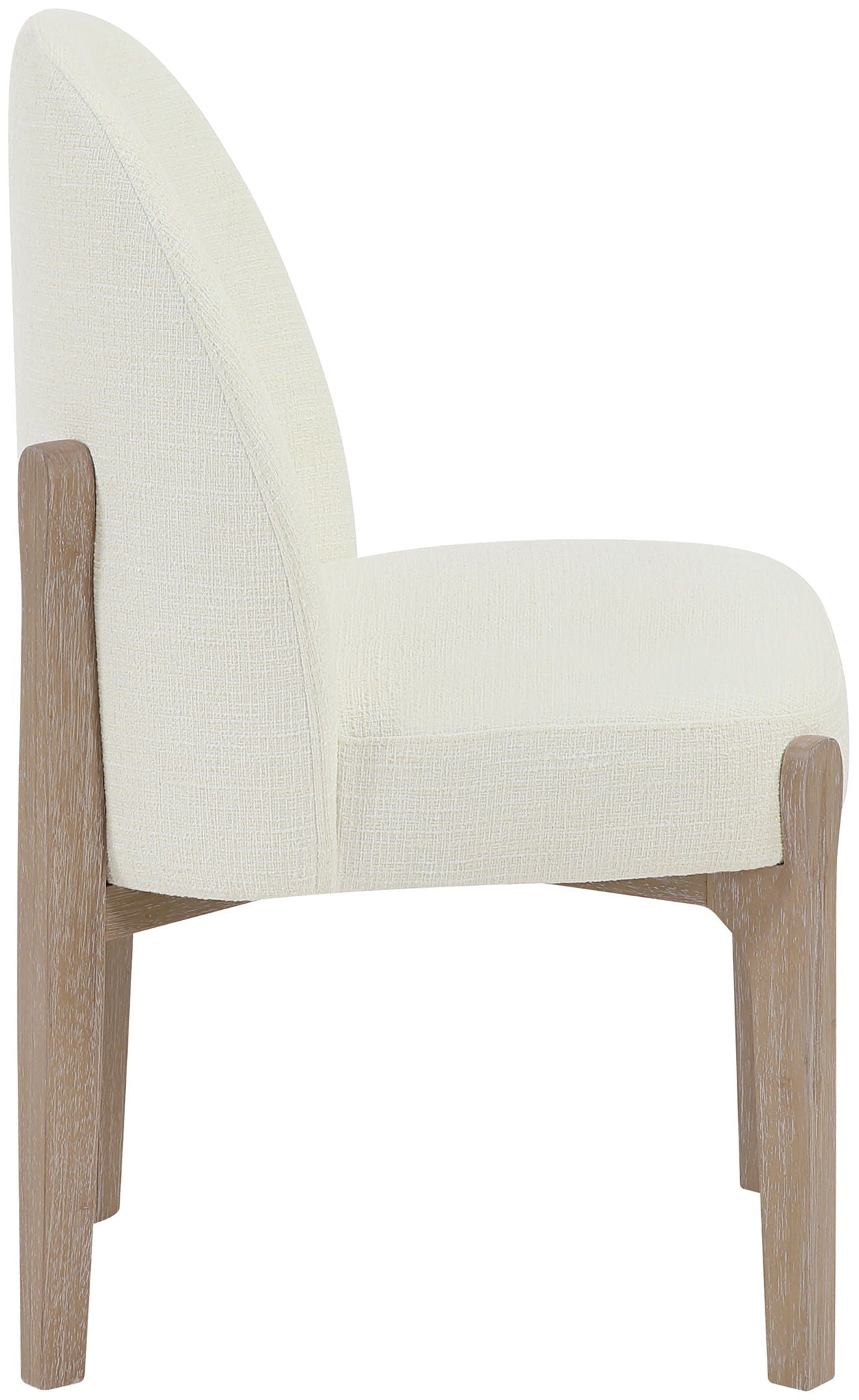 Torino - Upholstered Dining Chair With Brushed Natural Base (Set of 2)