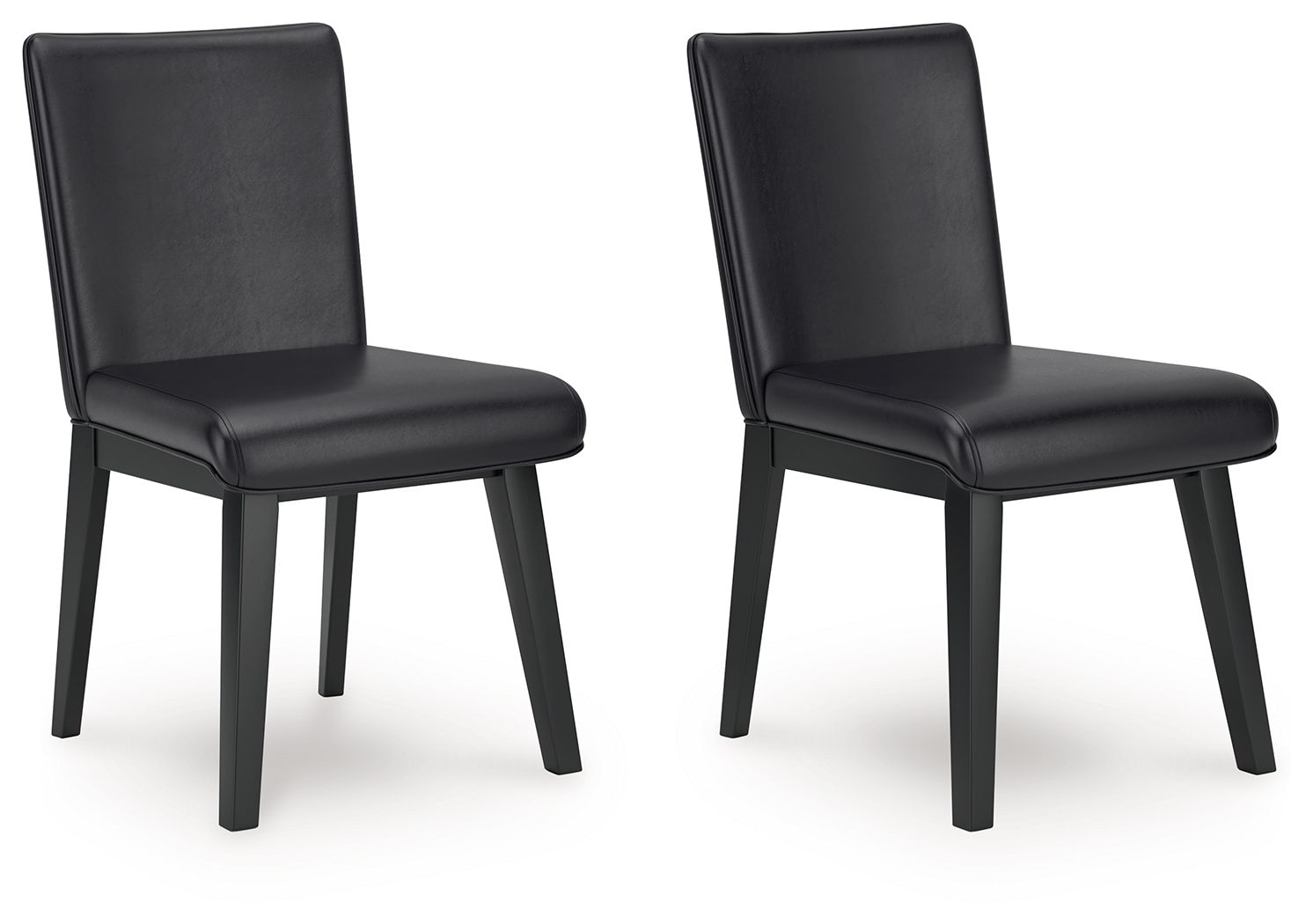 Jettaya - Black - Dining Upholstered Side Chair (Set of 2) - Urban Living Furniture (Los Angeles, CA)