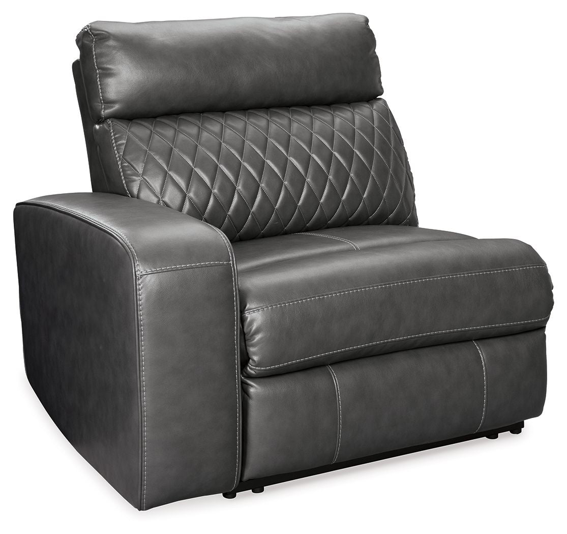 Samperstone - LAF Zero Wall Power Recliner - Gray - Urban Living Furniture (Los Angeles, CA)