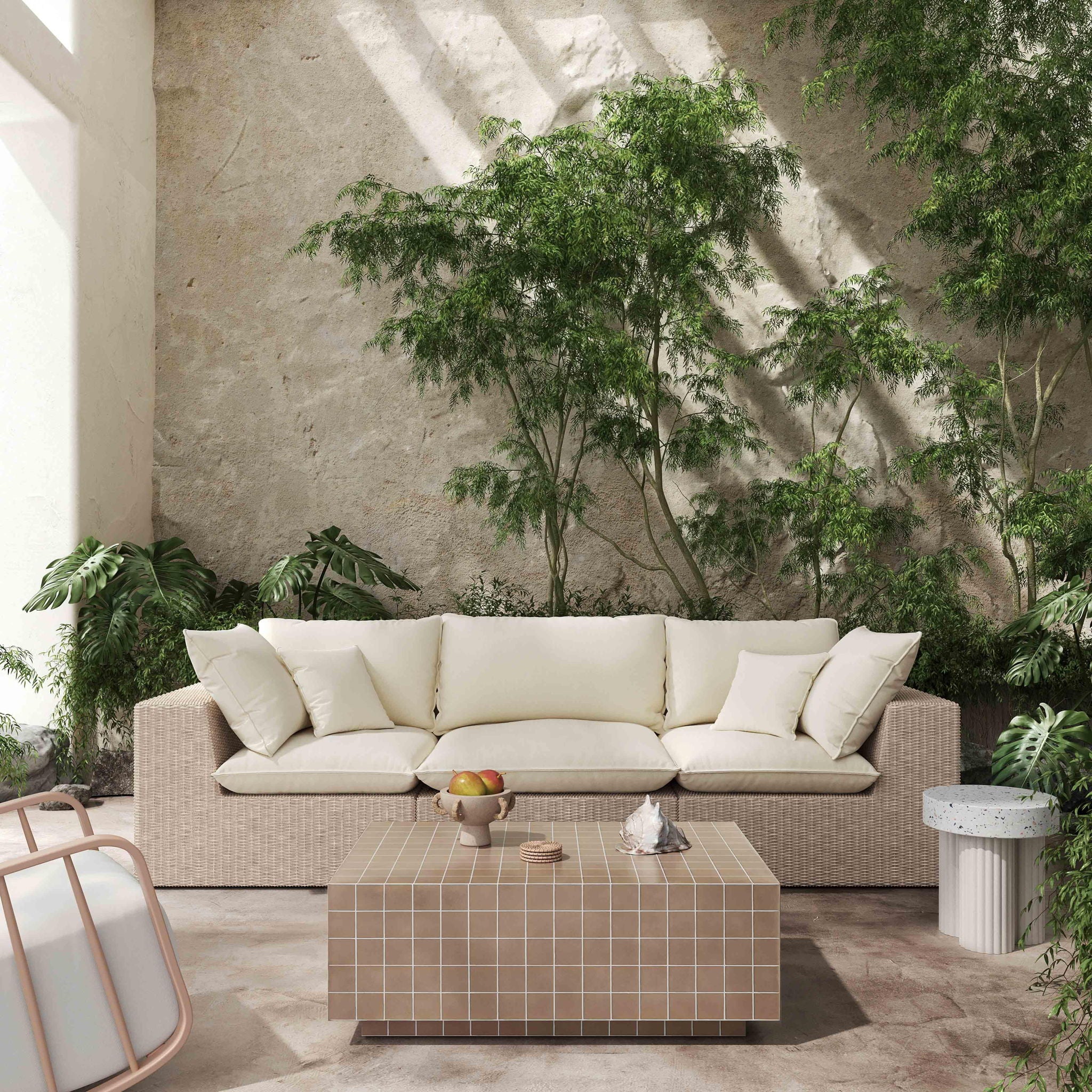 Mixie - Tile Indoor / Outdoor Coffee Table - Urban Living Furniture (Los Angeles, CA)
