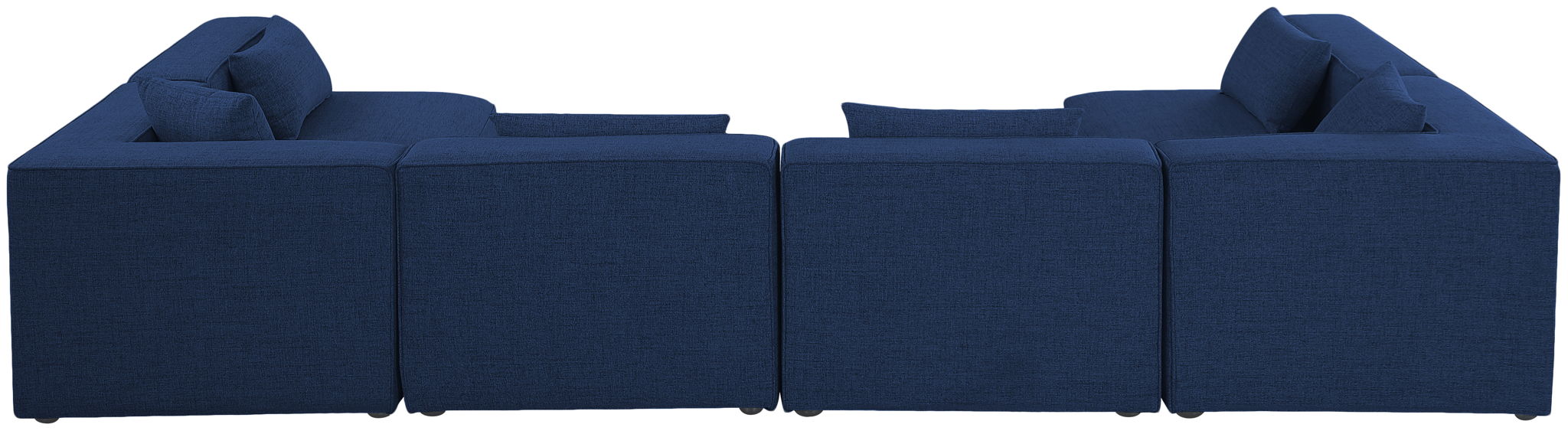 Cube - Linen 6 Piece Modular Armless Sectional - Urban Living Furniture (Los Angeles, CA)