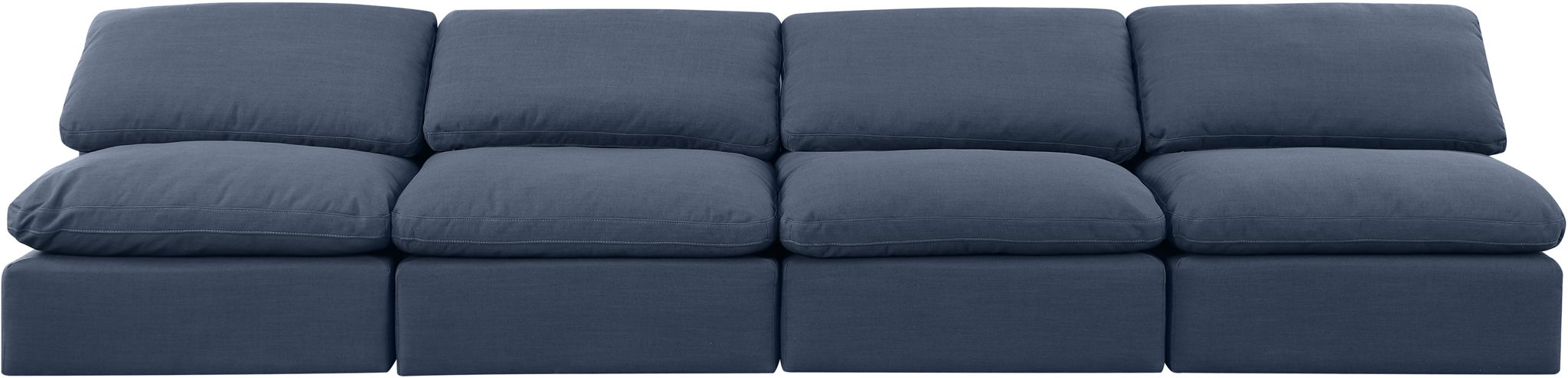 Indulge - Linen 4 Seat Modular Armless Sofa - Urban Living Furniture (Los Angeles, CA)