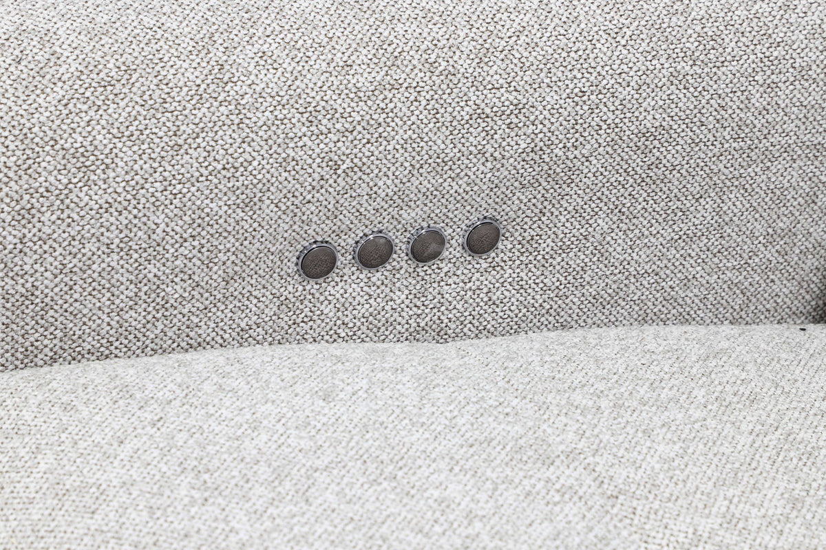 Julianna - Power Left Arm Facing Recliner P2 - Crisp Taupe
