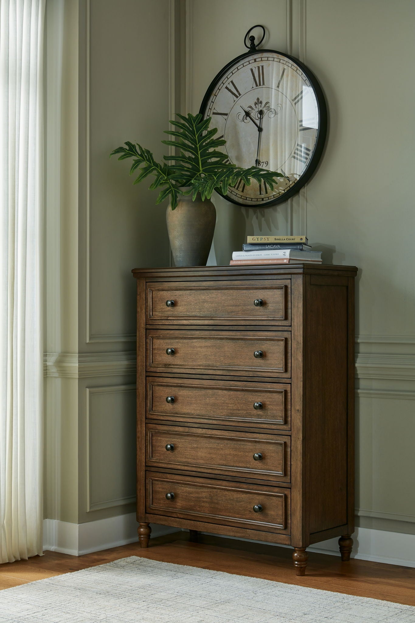 Sturlayne - Brown - Five Drawer Chest - Urban Living Furniture (Los Angeles, CA)
