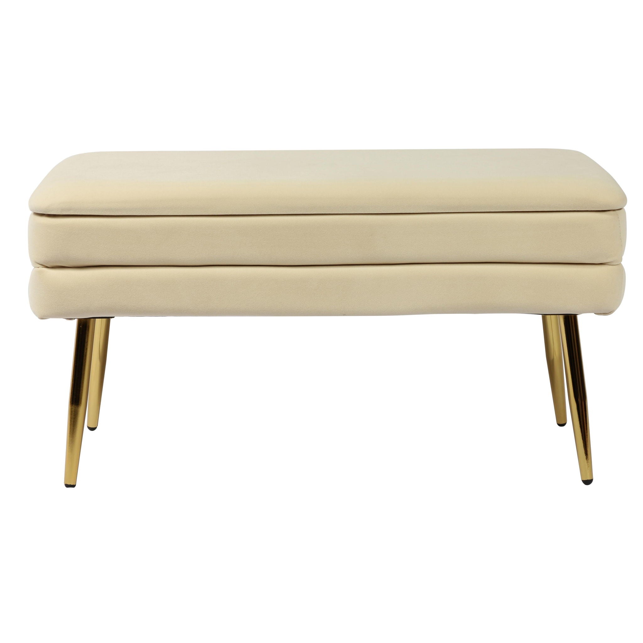 Ziva - Velvet Storage Bench - Urban Living Furniture (Los Angeles, CA)