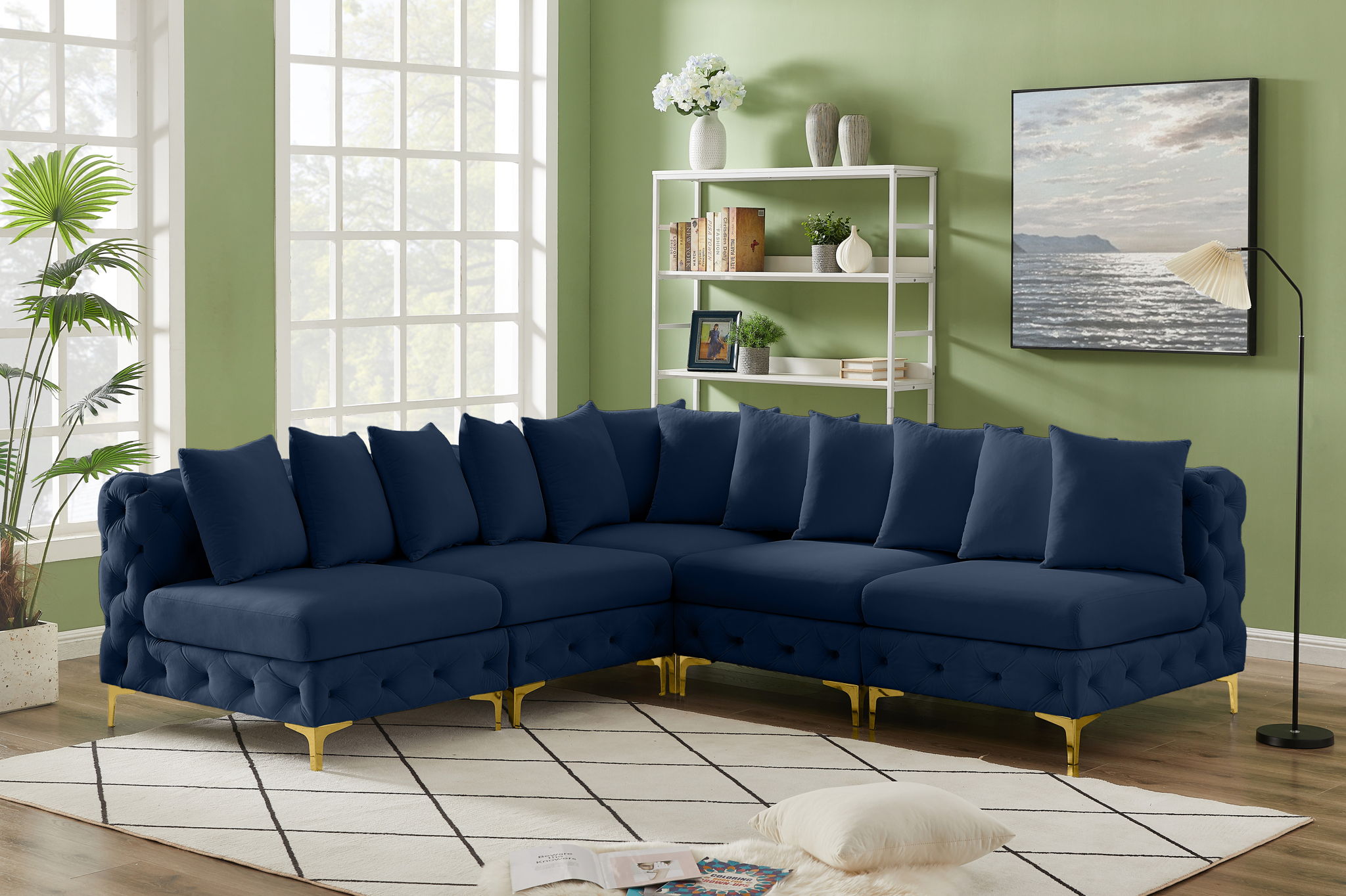 Tremblay - 5 Piece Modular Sectional - Urban Living Furniture (Los Angeles, CA)