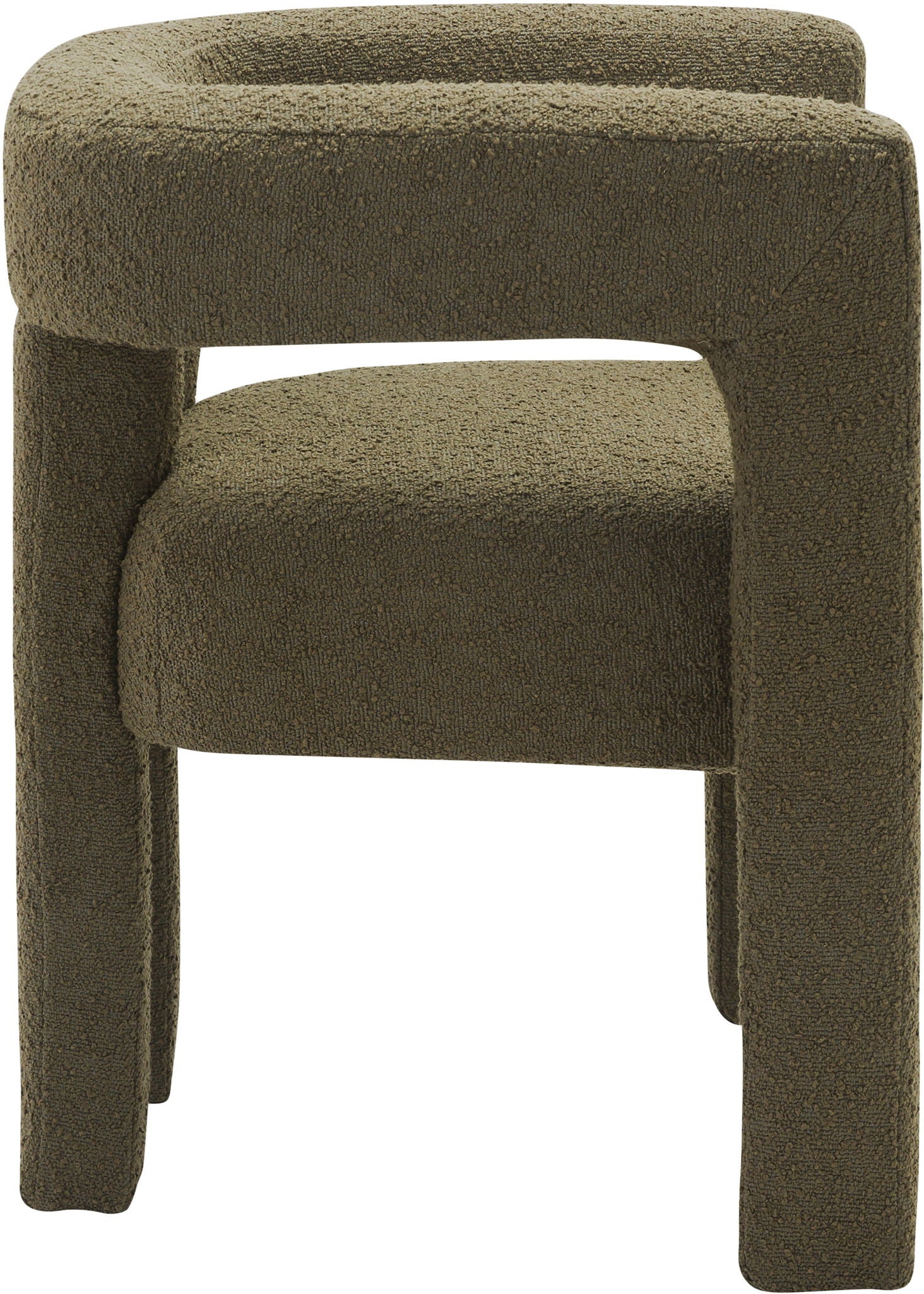 Athena - Boucle Fabric Dining Chair - Urban Living Furniture (Los Angeles, CA)