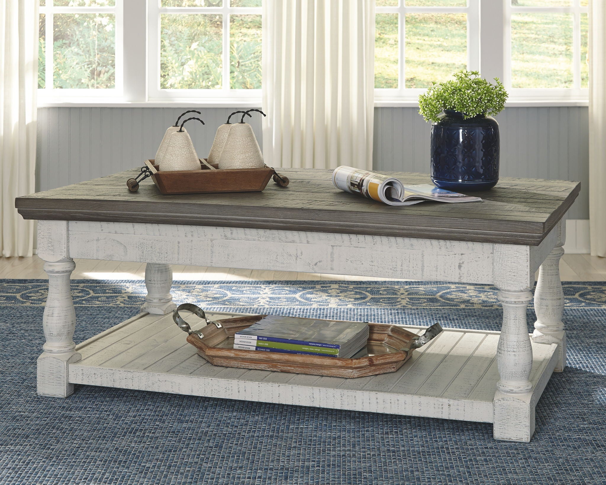 Havalance - Gray / White - Lift Top Cocktail Table - Urban Living Furniture (Los Angeles, CA)