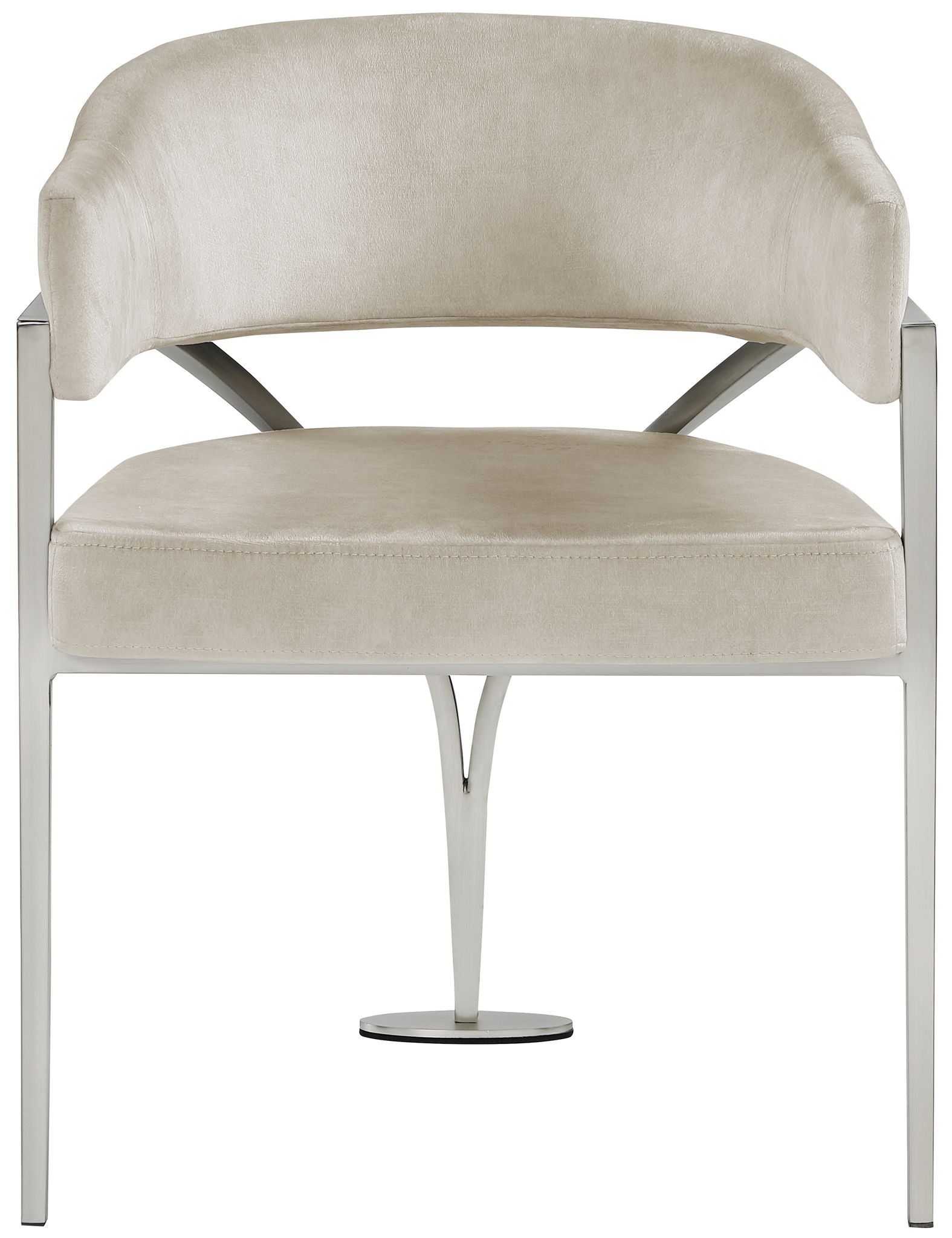 Madelyn - Dining Chair (Set of 2) - Brushed Chrome - Urban Living Furniture (Los Angeles, CA)