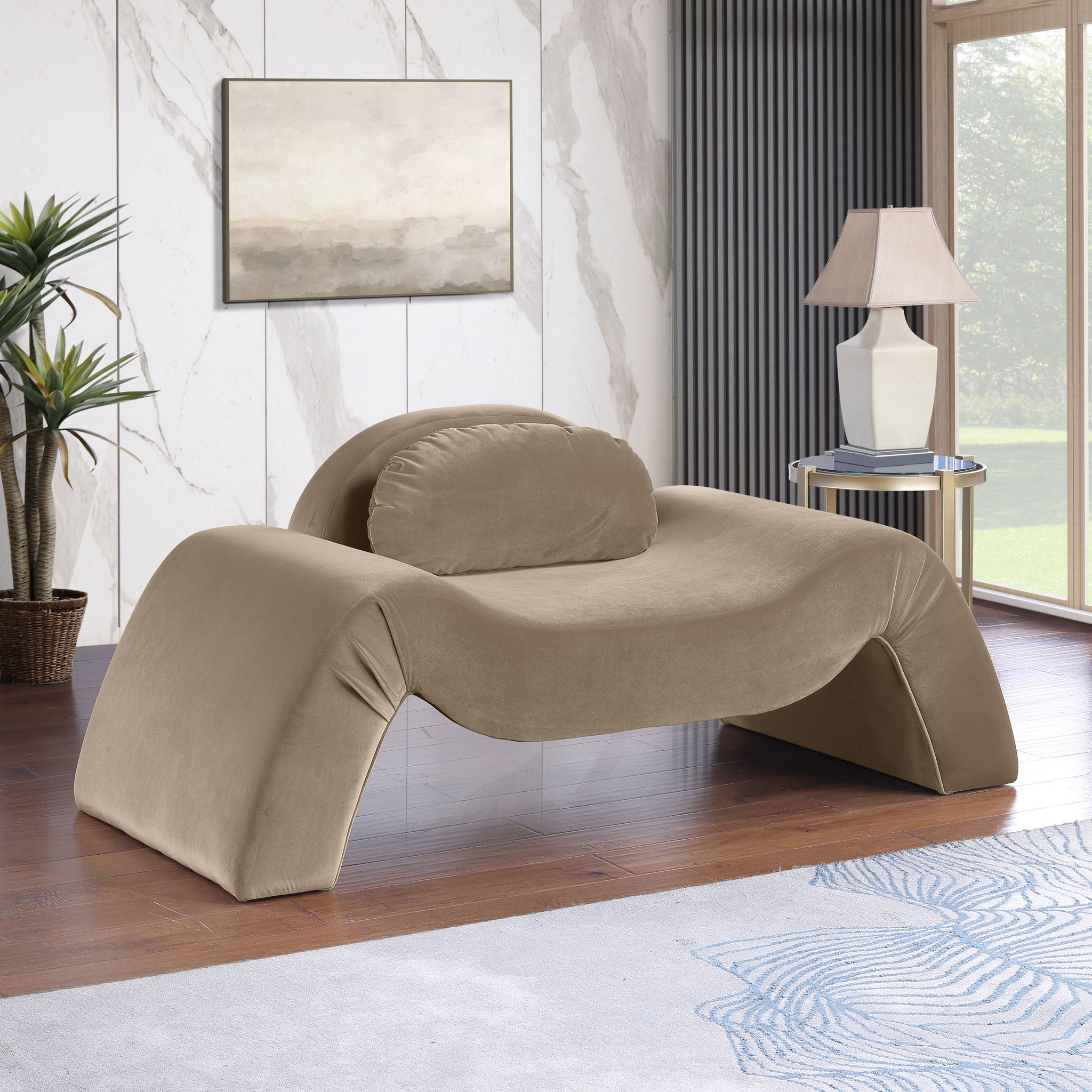 Austin - Velvet Chair - Urban Living Furniture (Los Angeles, CA)