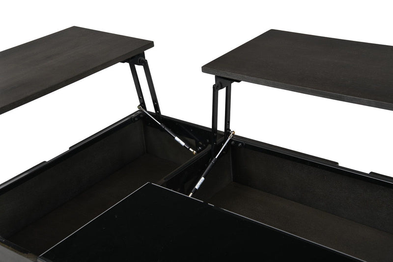 Bruno - Wooden Table With Tempered Glass Top And Drawer - Urban Living Furniture (Los Angeles, CA)