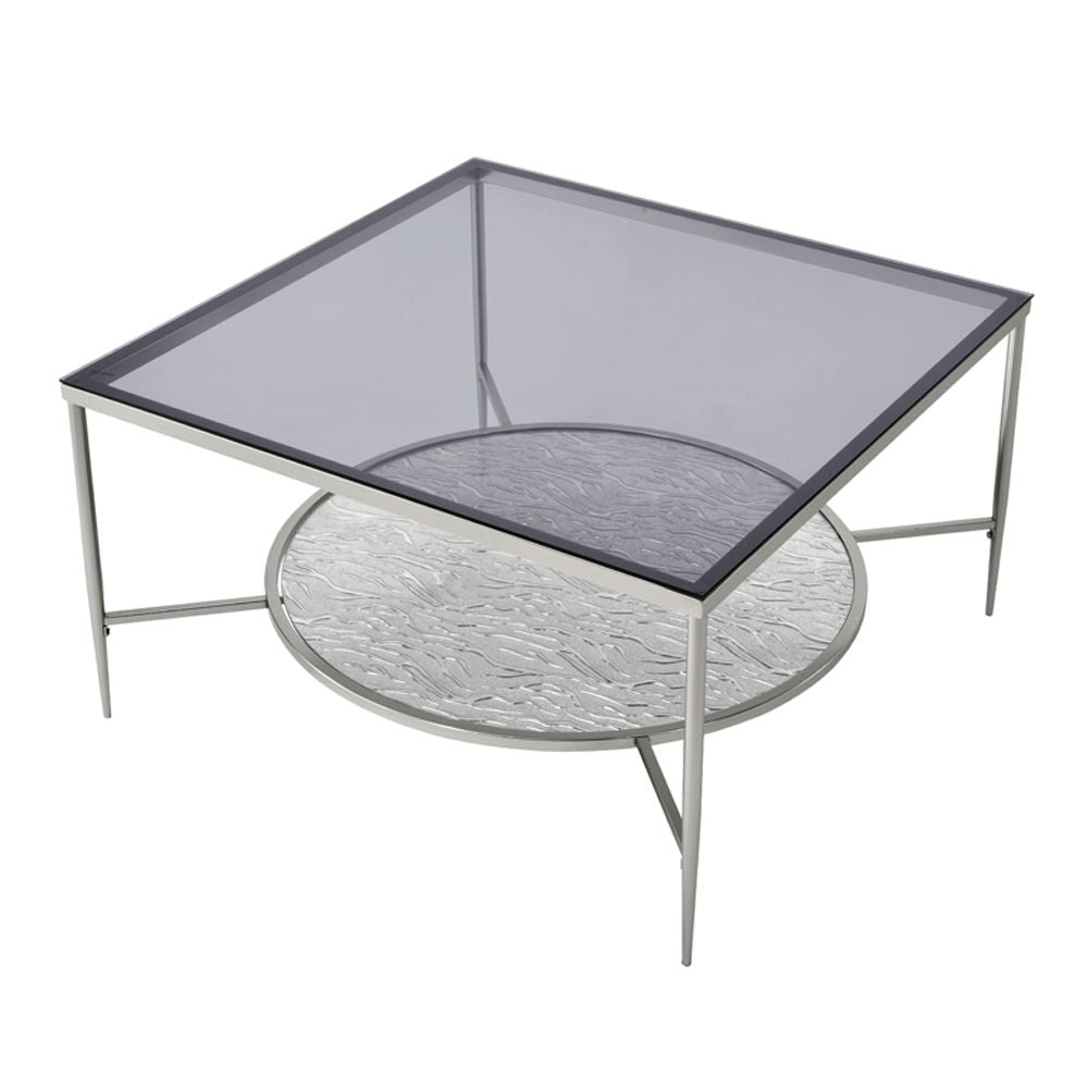 Adelrik - Coffee Table - Glass & Chrome - Urban Living Furniture (Los Angeles, CA)