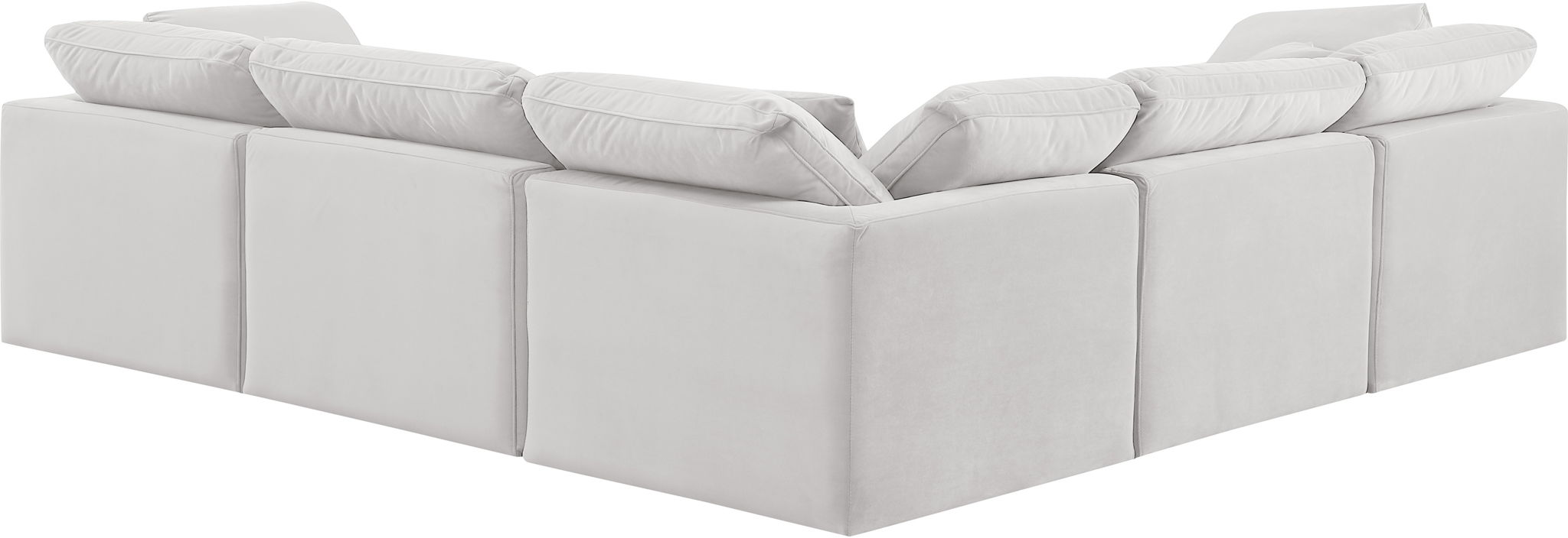 Indulge - Velvet 5 Piece Modular Corner Sectional - Urban Living Furniture (Los Angeles, CA)