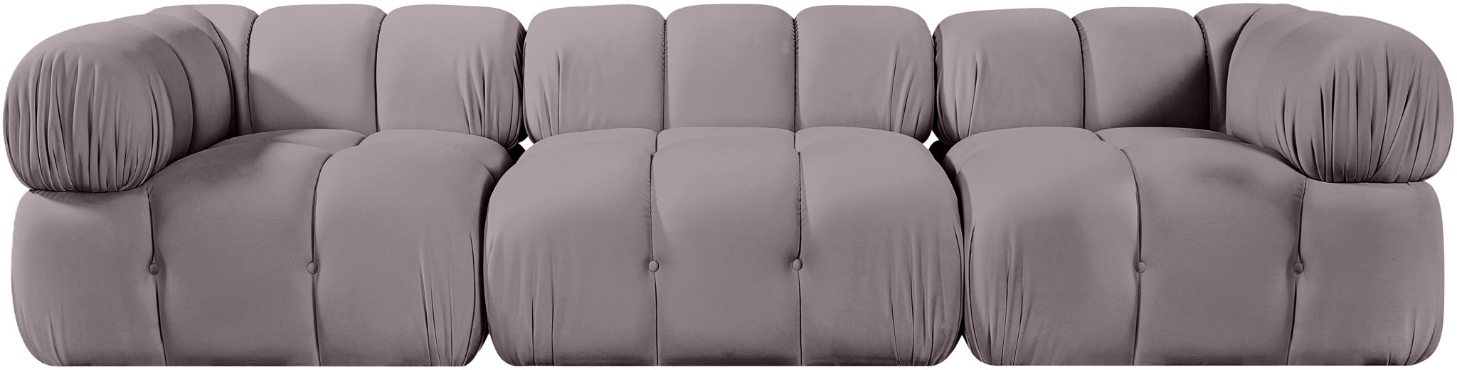 Orin - Velvet Performance Fabric Upholstered 3 Piece Modular Sofa - Urban Living Furniture (Los Angeles, CA)