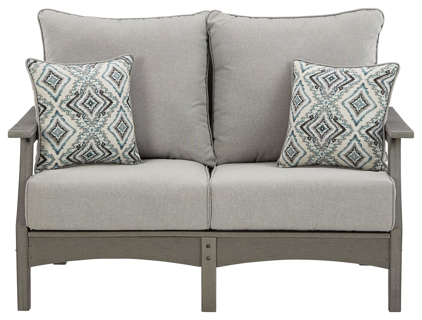 Visola - Gray - Loveseat w/Cushion - Urban Living Furniture (Los Angeles, CA)
