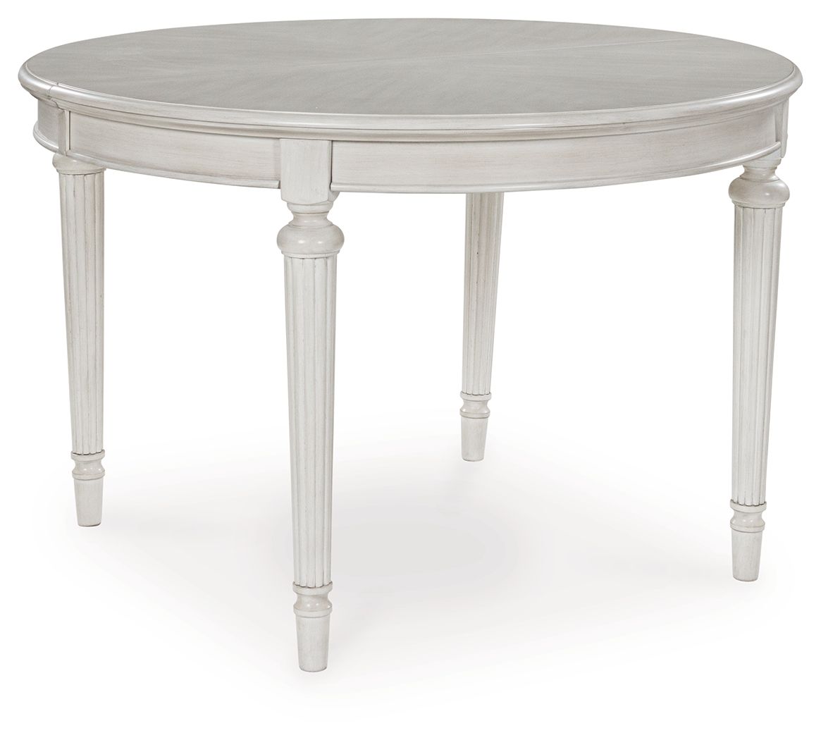 Montelaine - Antique White - Oval Dining Room Extension Table - Urban Living Furniture (Los Angeles, CA)
