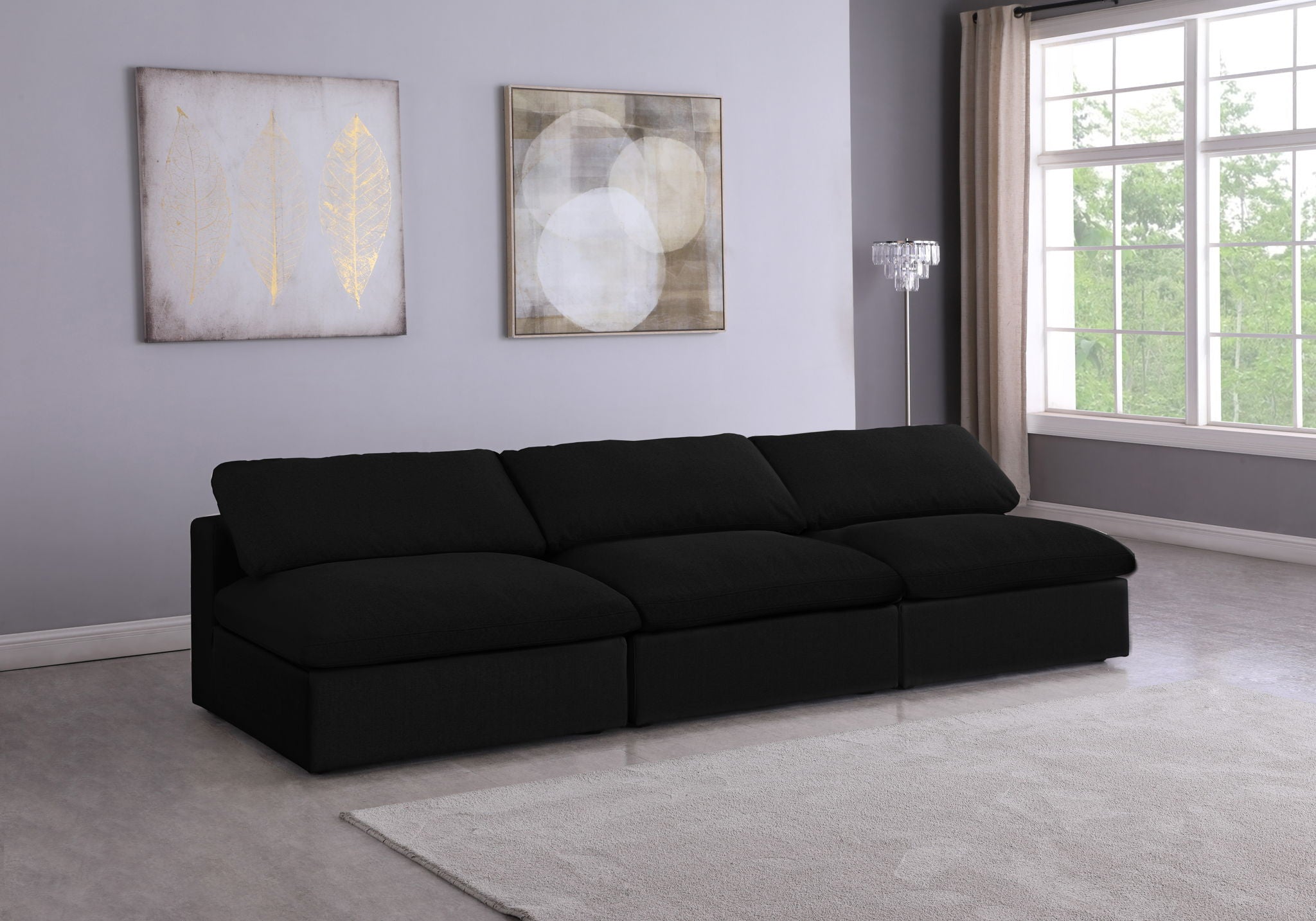 Serene - Modular Armless 3 Seat Sofa - Urban Living Furniture (Los Angeles, CA)