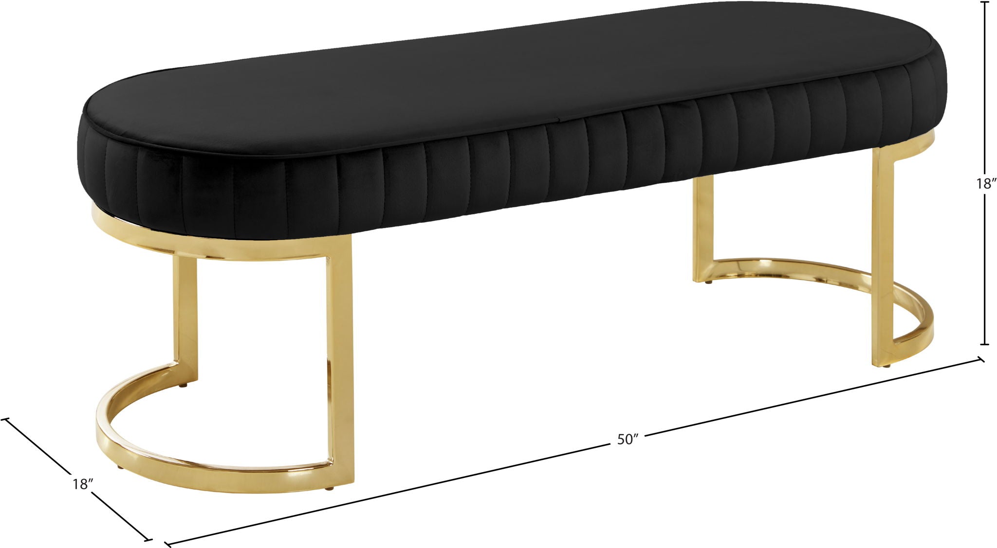 Lemar - Bench - Urban Living Furniture (Los Angeles, CA)