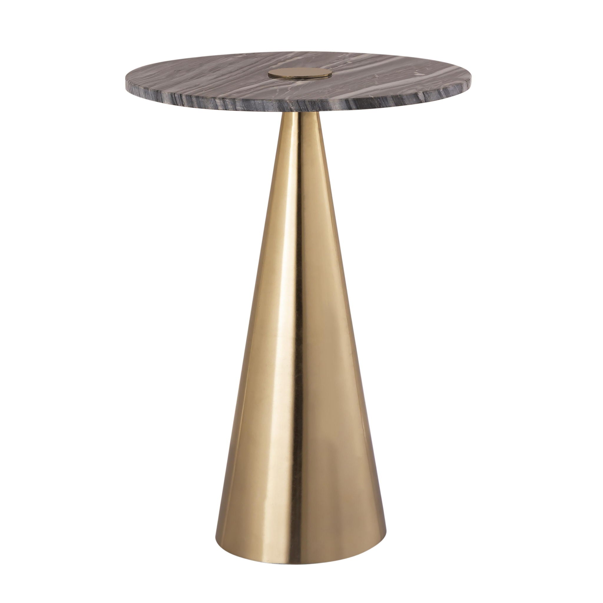 Addyson - Marble Side Table - Dark Gray - Urban Living Furniture (Los Angeles, CA)